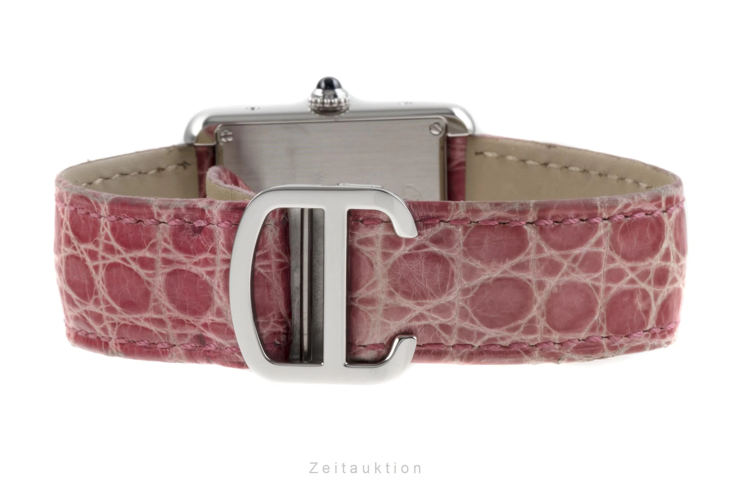 Cartier Tank steel quartz women's watch 3170  [2205742] - Image 10