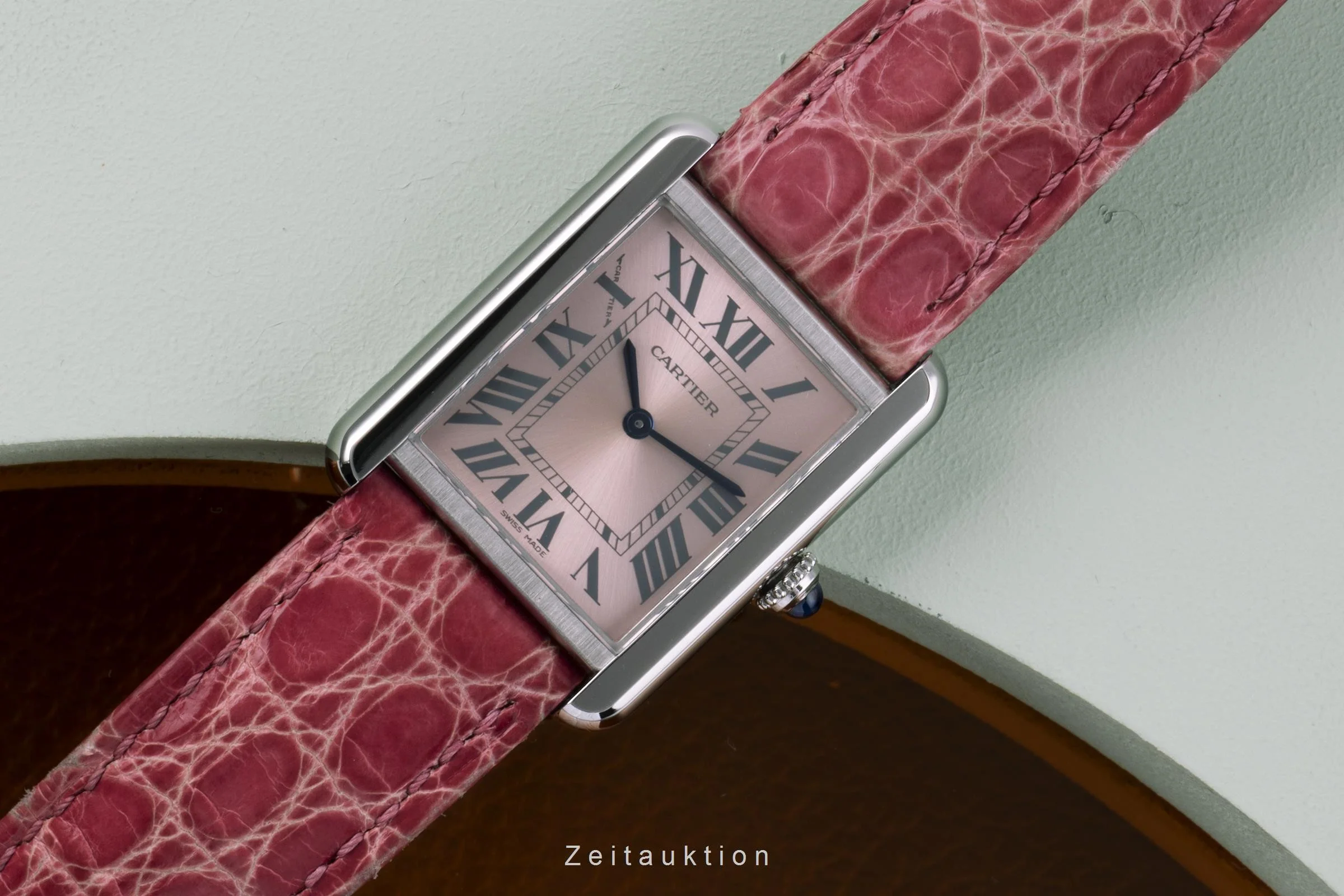 Cartier Tank steel quartz women's watch 3170  [2205742] - Image 3