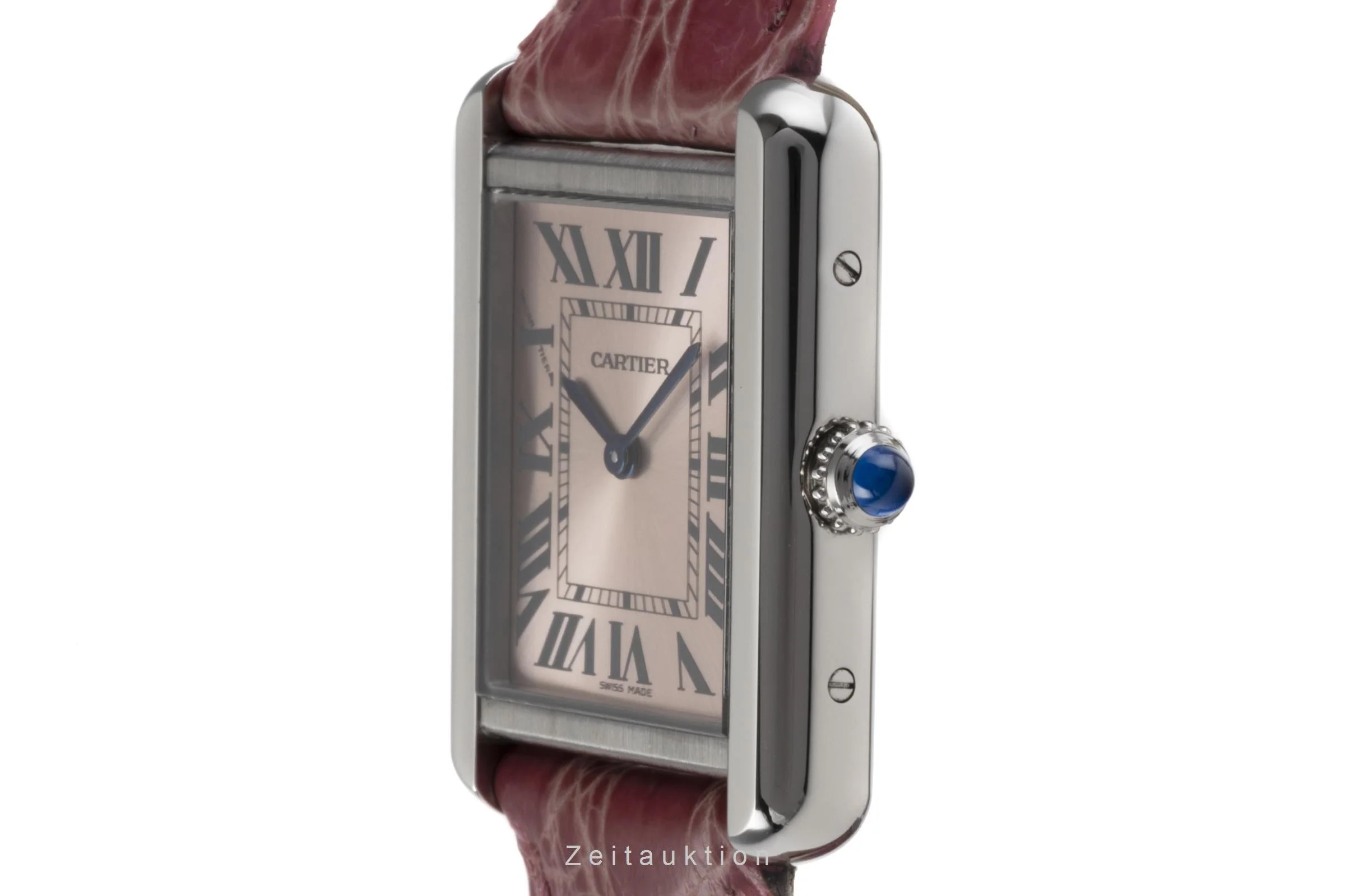 Cartier Tank steel quartz women's watch 3170  [2205742] - Image 6