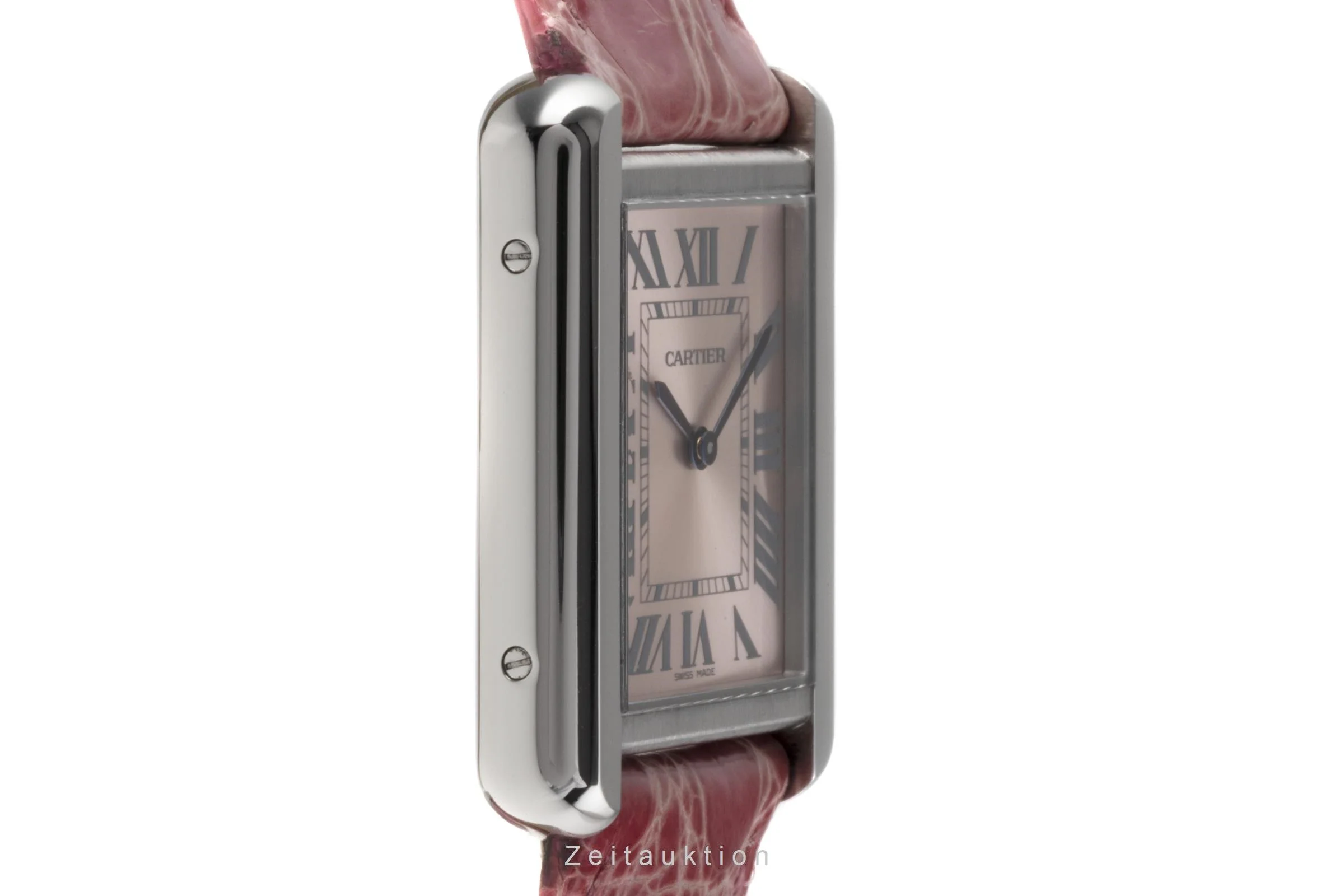 Cartier Tank steel quartz women's watch 3170  [2205742] - Image 7