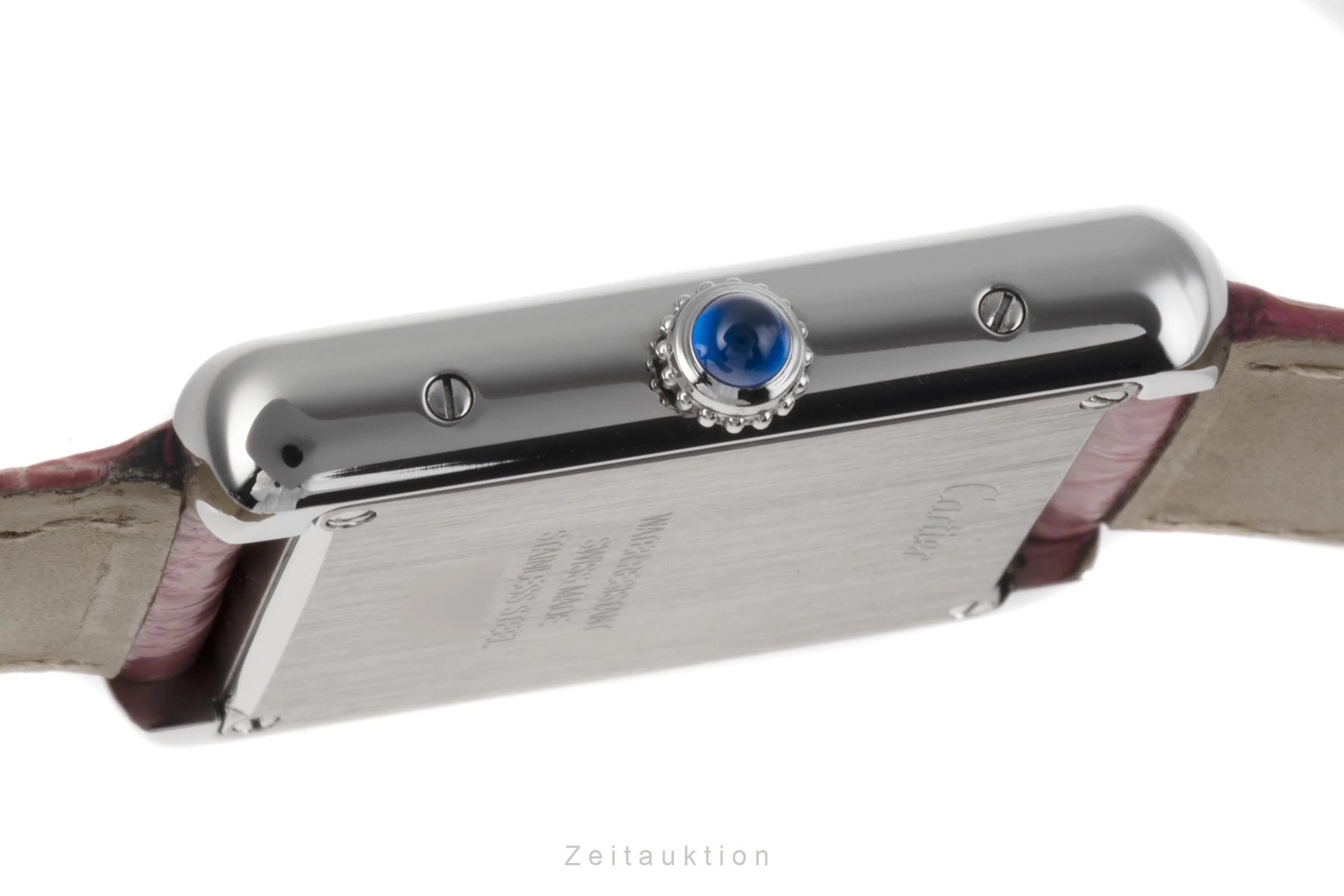 Cartier Tank steel quartz women's watch 3170  [2205742] - Image 9