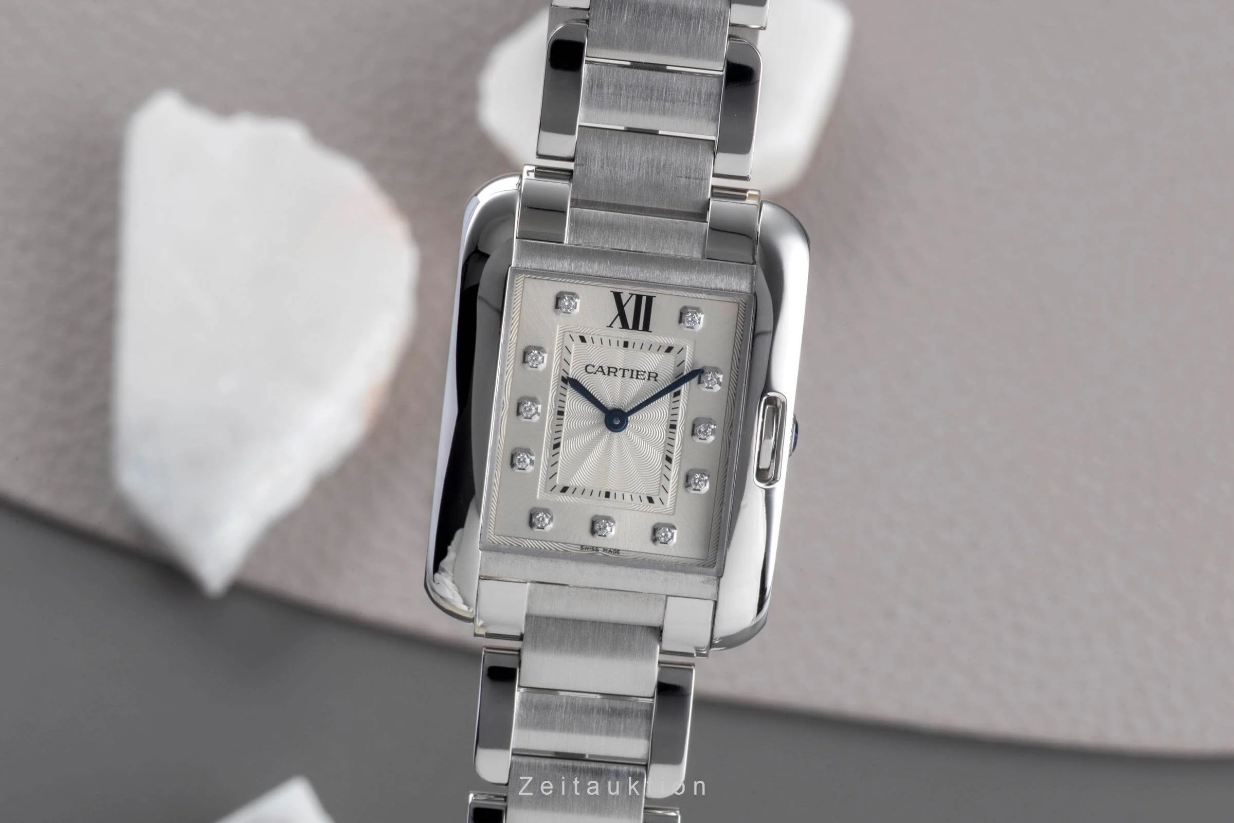 Cartier Tank steel quartz women's watch W4TA0004 LP: 5000EUR  [2501149] - Image 2