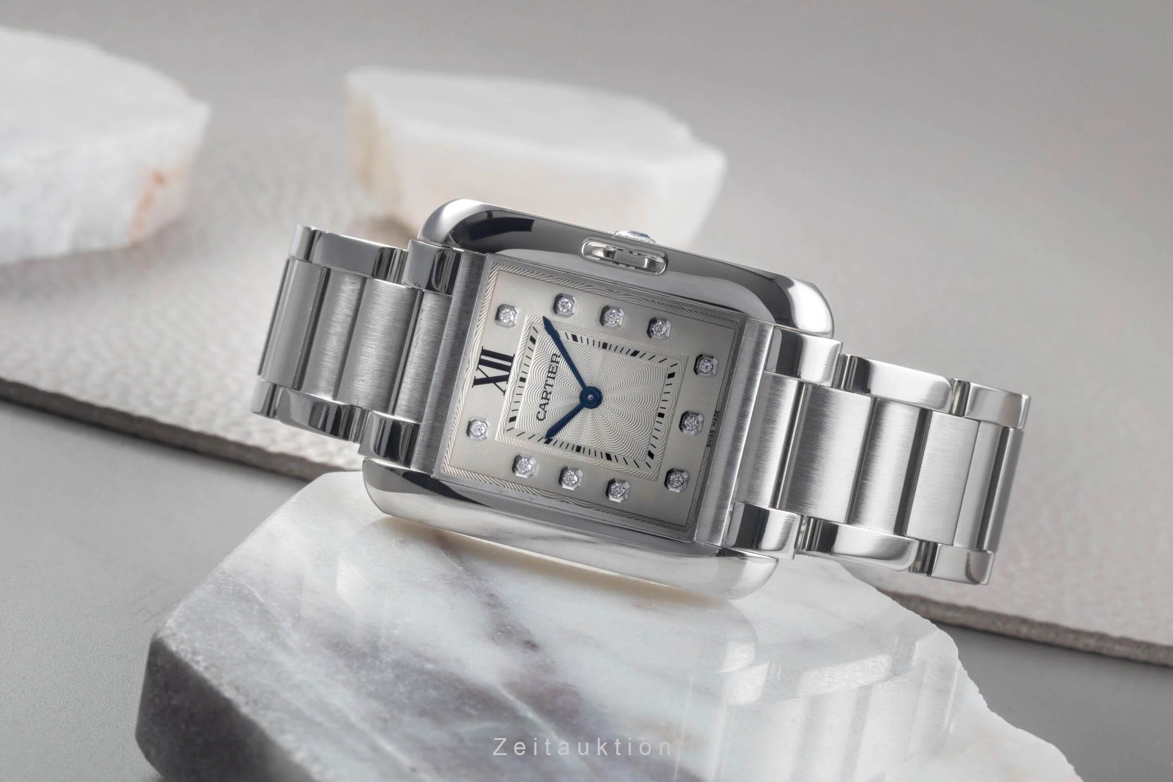 Cartier Tank steel quartz women's watch W4TA0004 LP: 5000EUR  [2501149] - Image 3