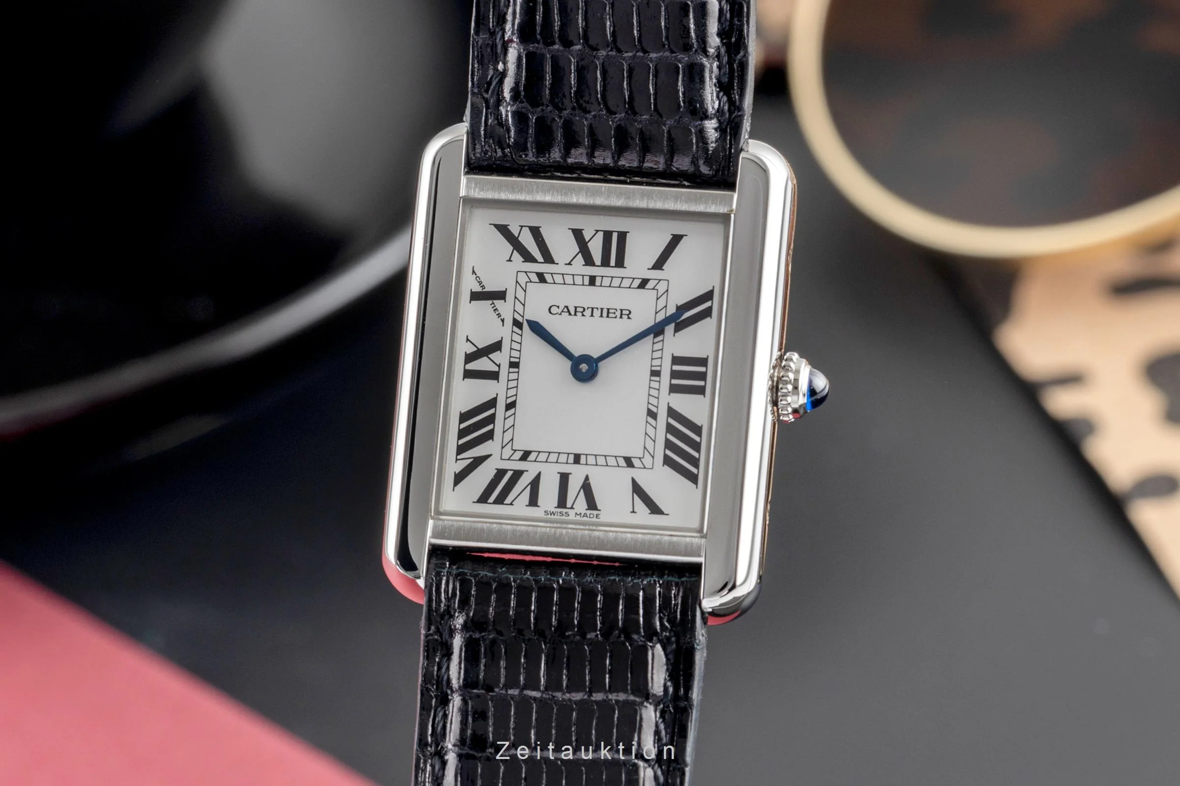 Cartier Tank steel quartz women's watch W5200005, 3170  [2504601] - Image 2