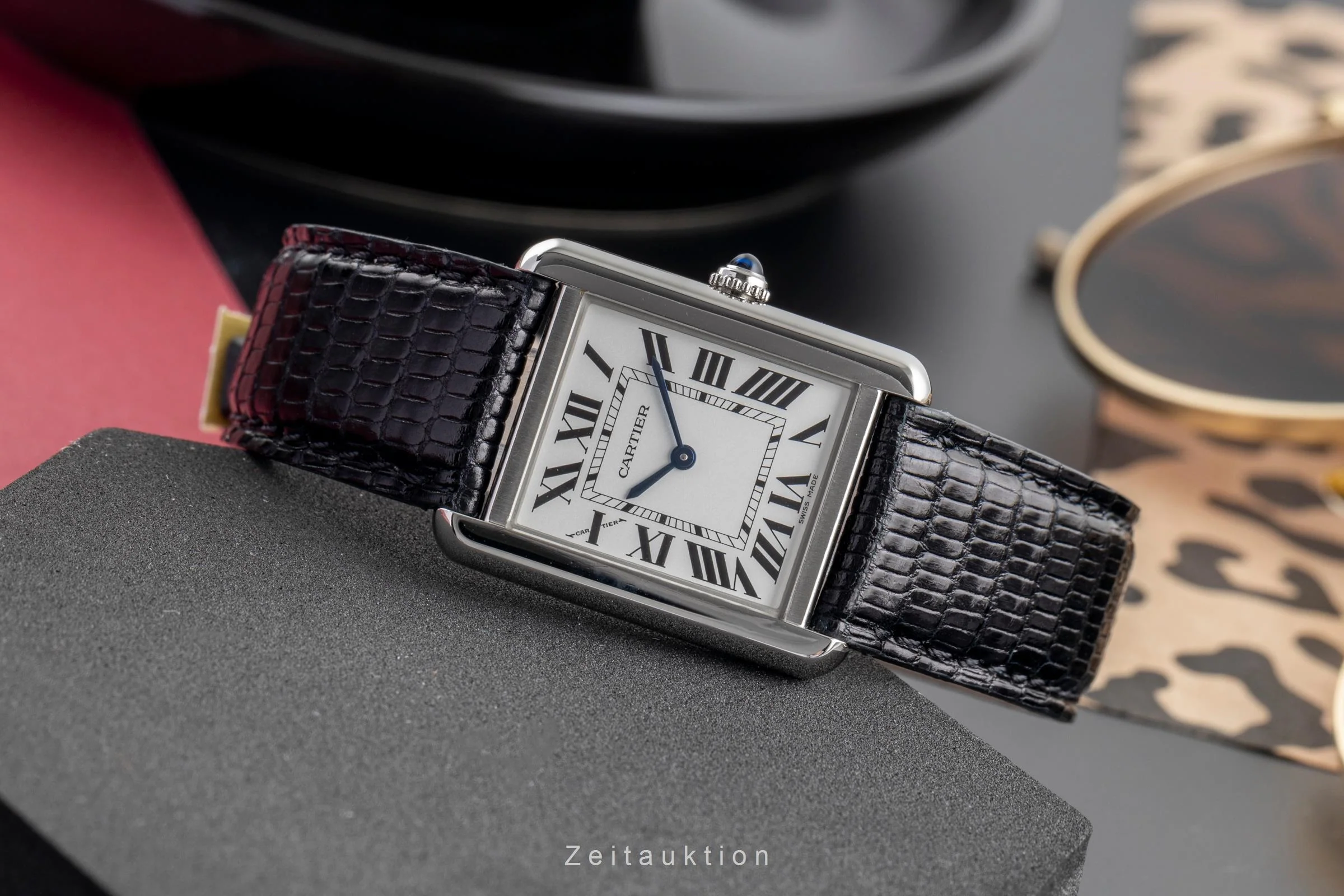 Cartier Tank steel quartz women's watch W5200005, 3170  [2504601] - Image 3
