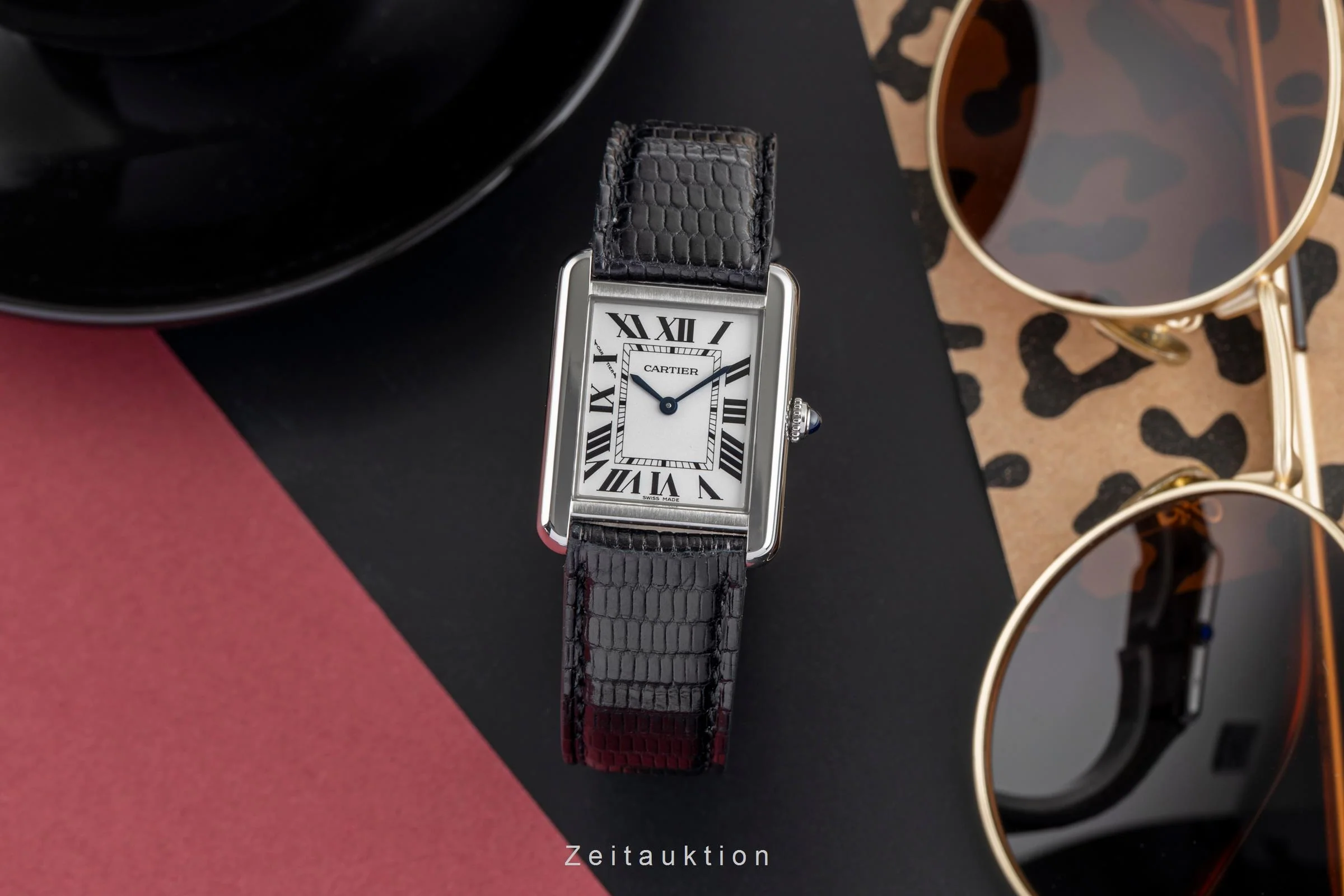 Cartier Tank steel quartz women's watch W5200005, 3170  [2504601] - Image 4