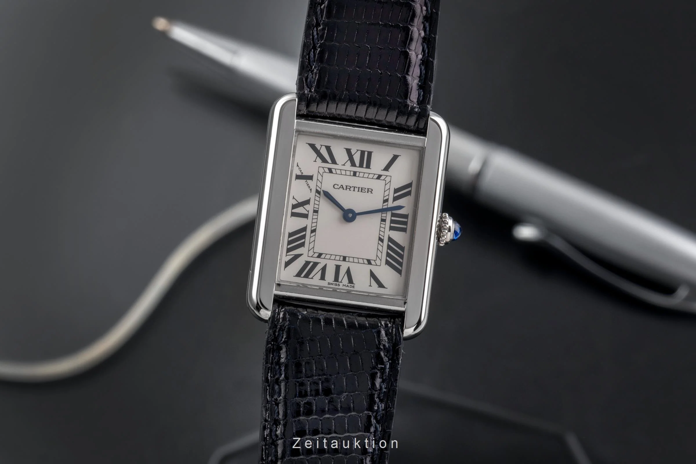Cartier Tank steel quartz women's watch W5200013 LP: 5000EUR  [2502830] - Image 2