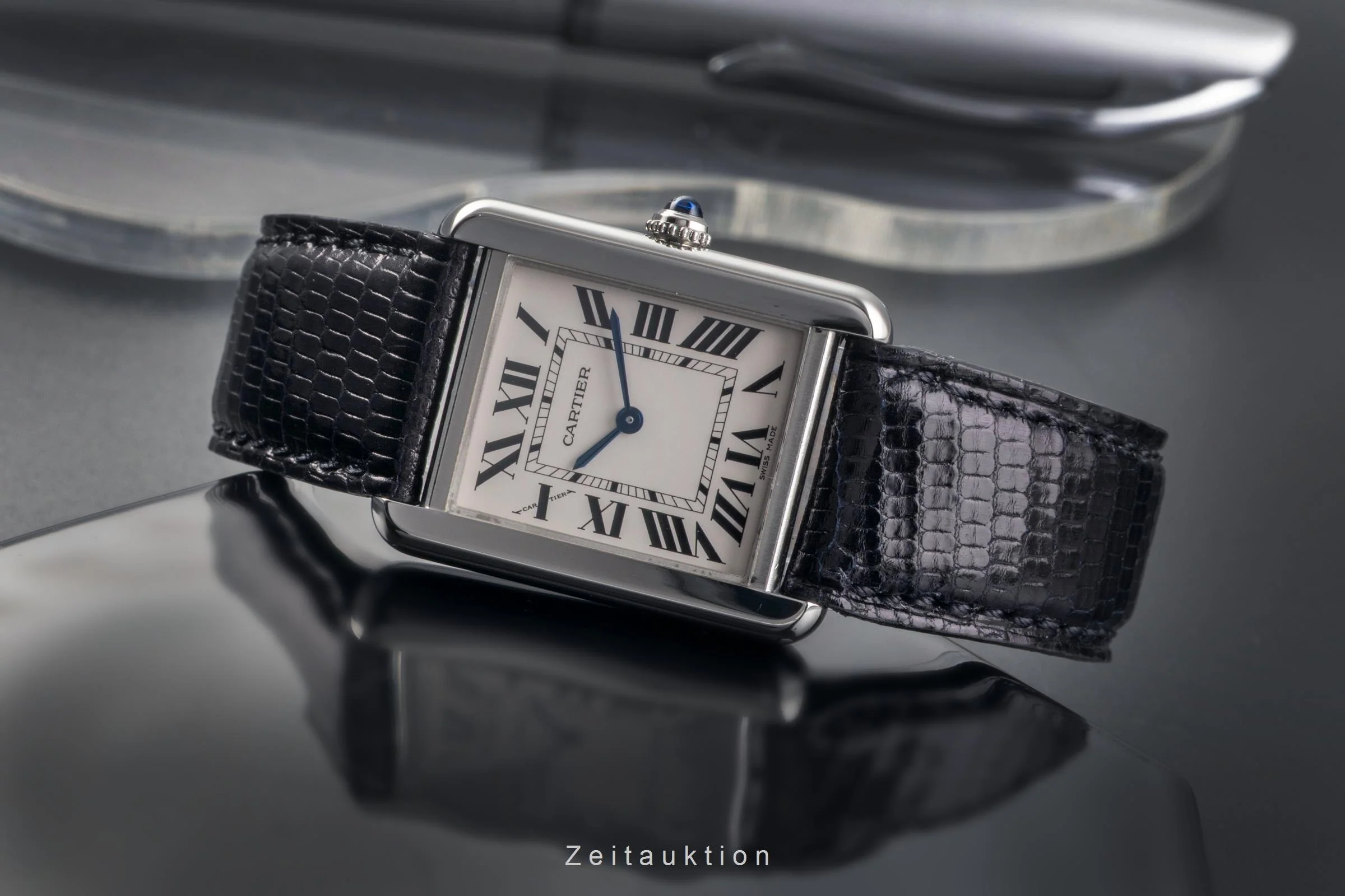Cartier Tank steel quartz women's watch W5200013 LP: 5000EUR  [2502830] - Image 3
