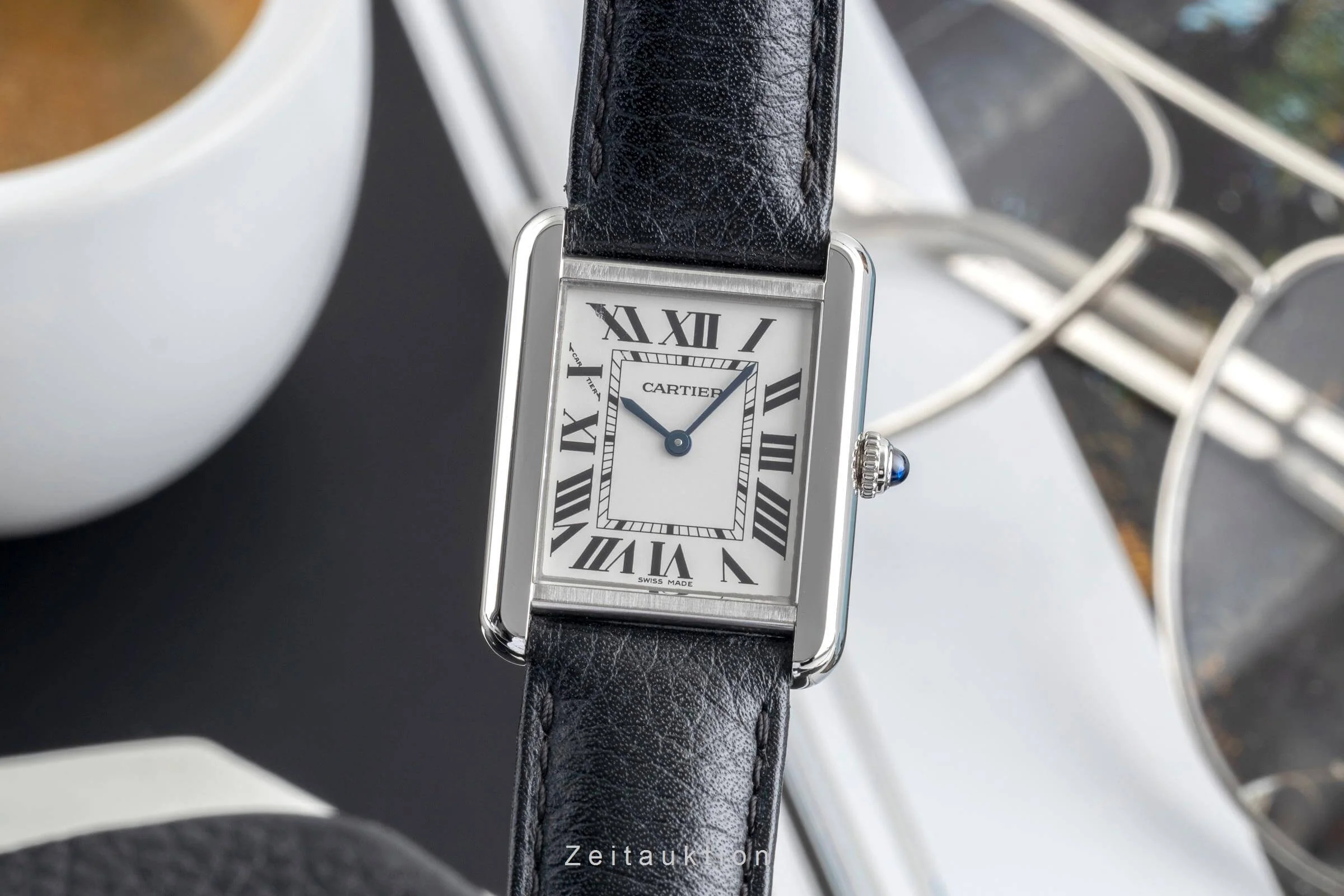Cartier Tank steel quartz women's watch WSTA0030  [2502504] - Image 2