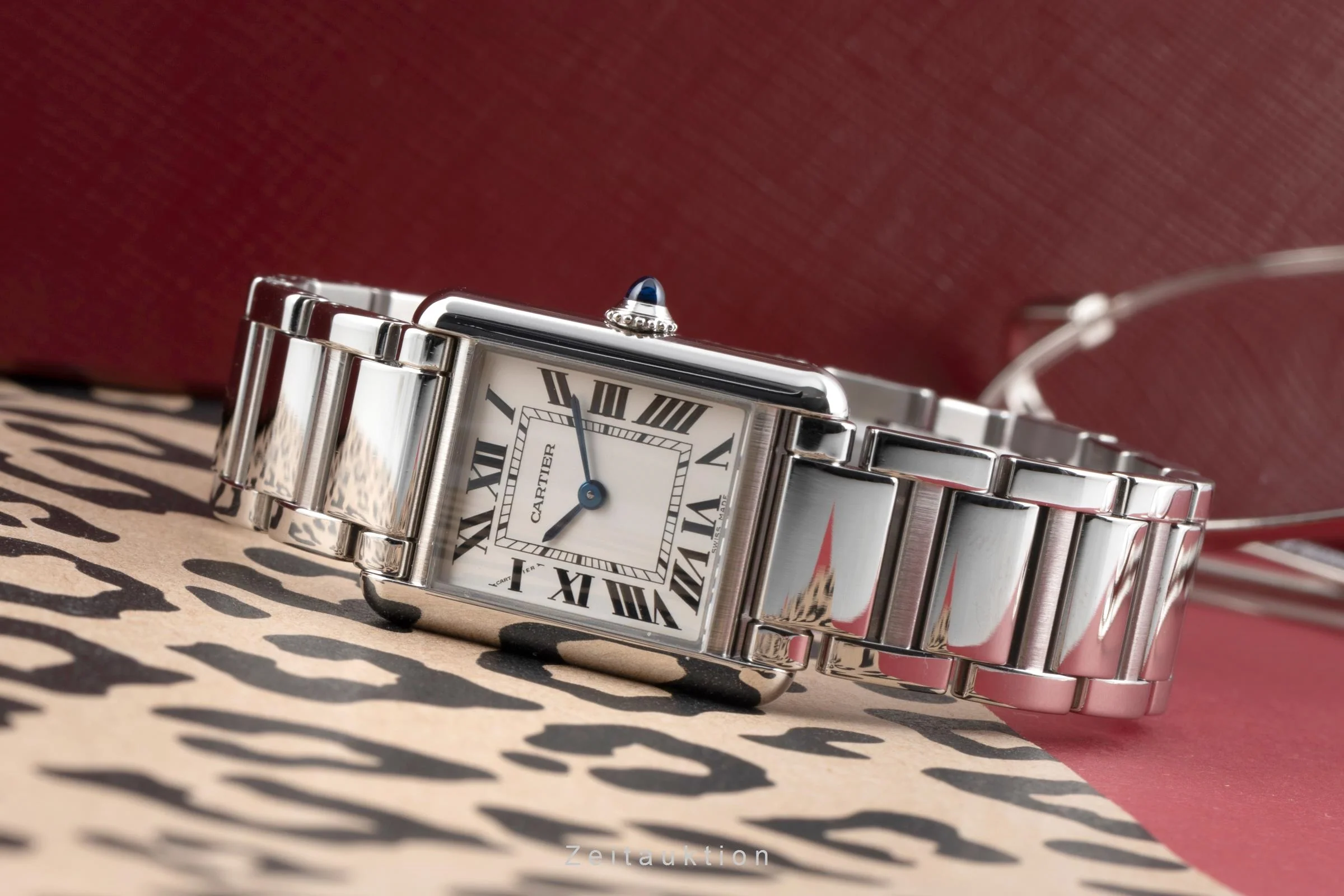 Cartier Tank steel quartz women's watch WSTA0051 LP: 3900EUR  [2506389] - Image 3