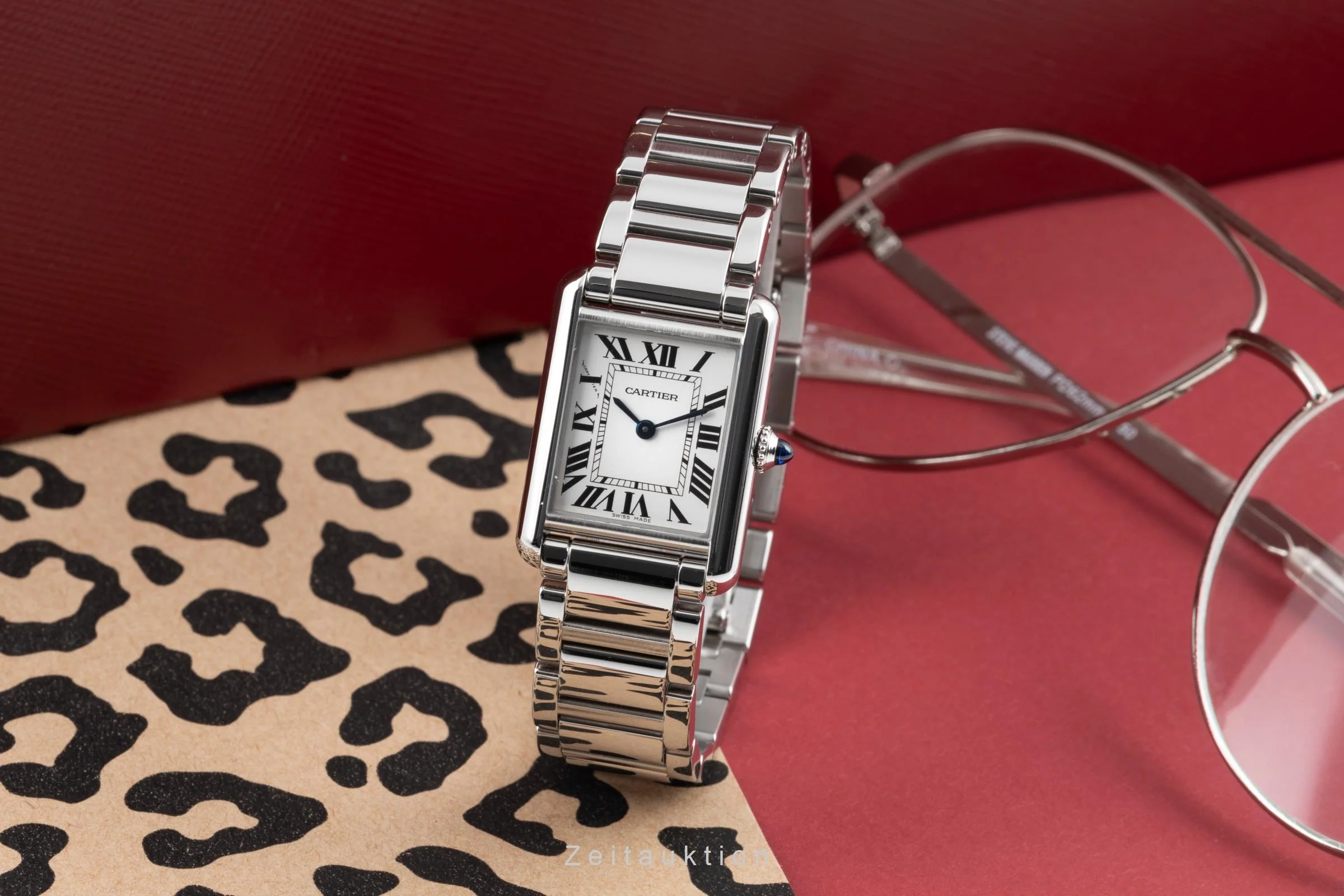 Cartier Tank steel quartz women's watch WSTA0051 LP: 3900EUR  [2506389] - Image 4