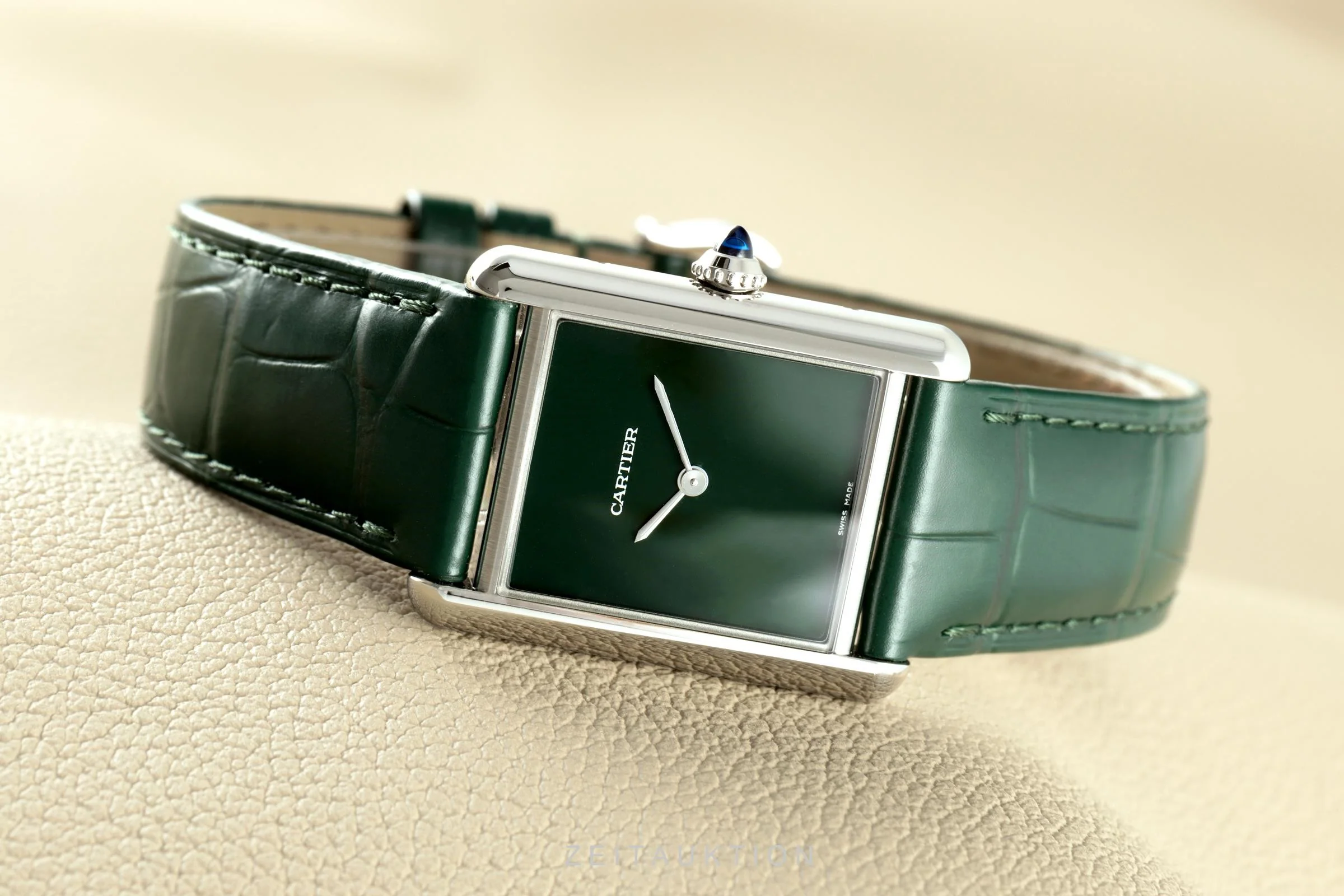 Cartier Tank steel quartz women's watch WSTA0056, 4323 Limited  [2106265] - Image 3