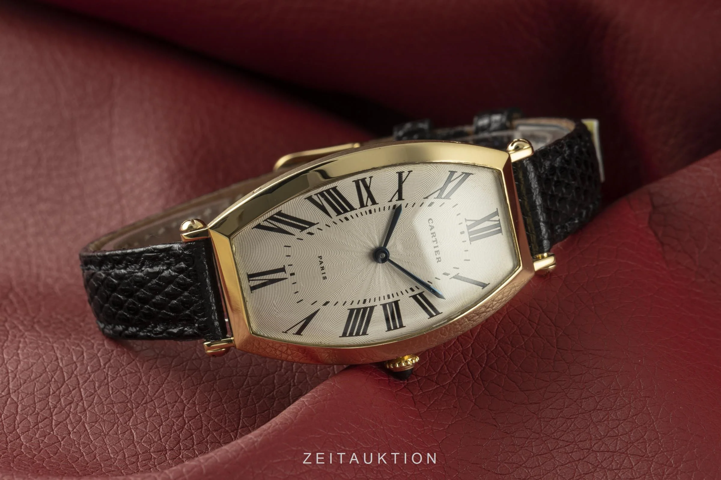 Cartier Tonneau 18 ct gold manual winding women's watch 594-91  [2102273] - Image 2