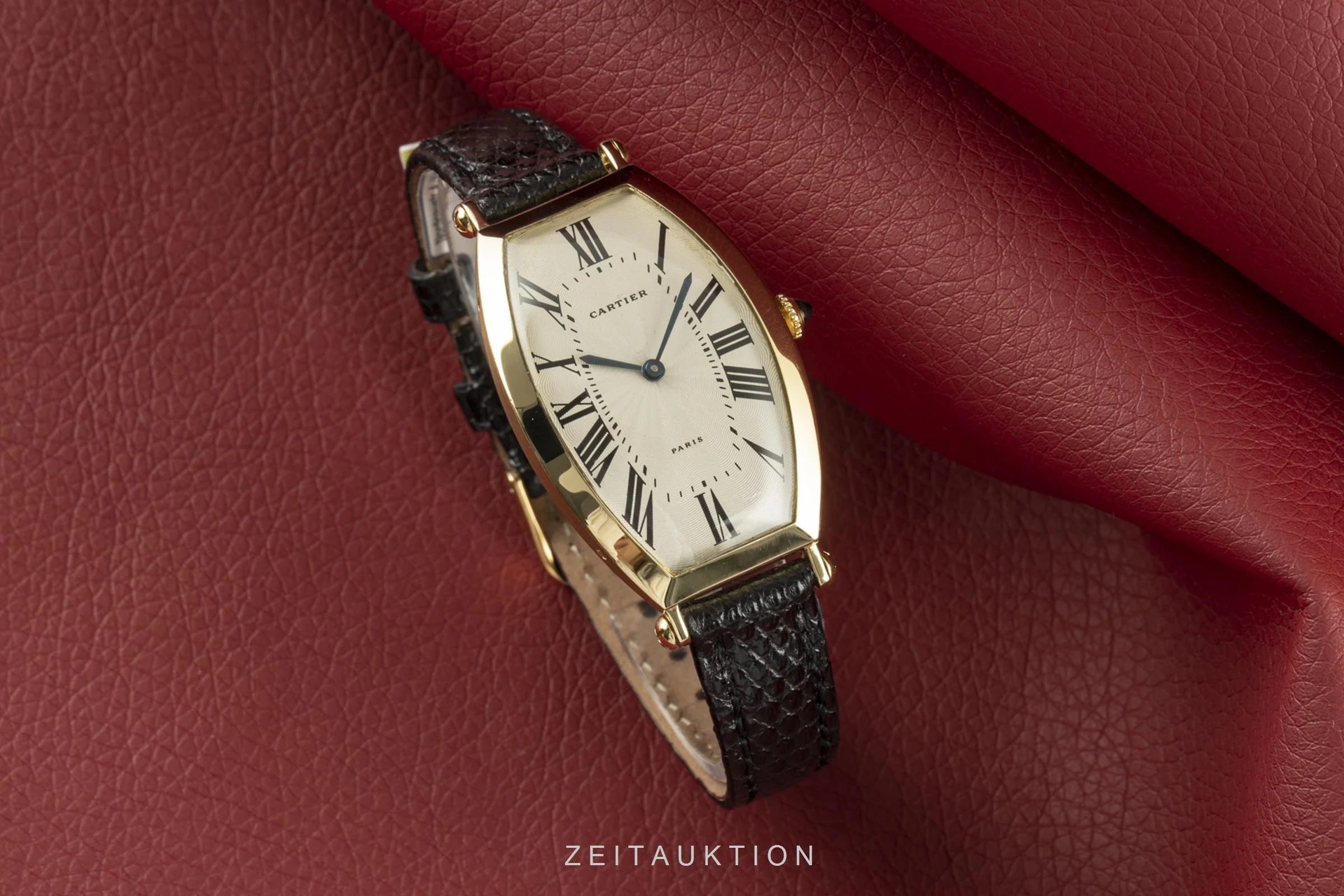 Cartier Tonneau 18 ct gold manual winding women's watch 594-91  [2102273] - Image 3