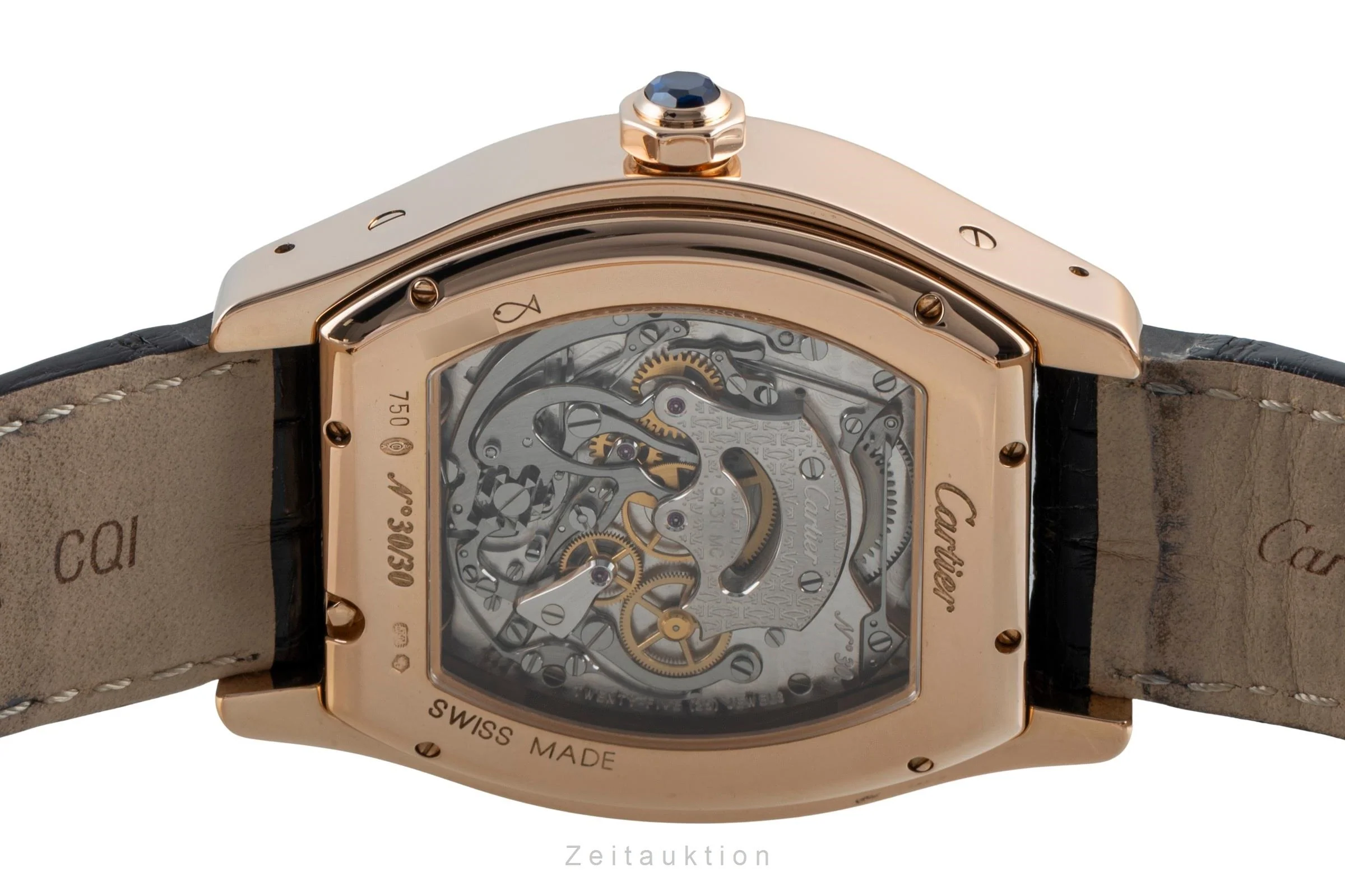 Cartier Tortue 18 ct gold automatic men's watch CRW1548151, W1548151 LP: 173000EUR Limited  [2505652] - Image 11