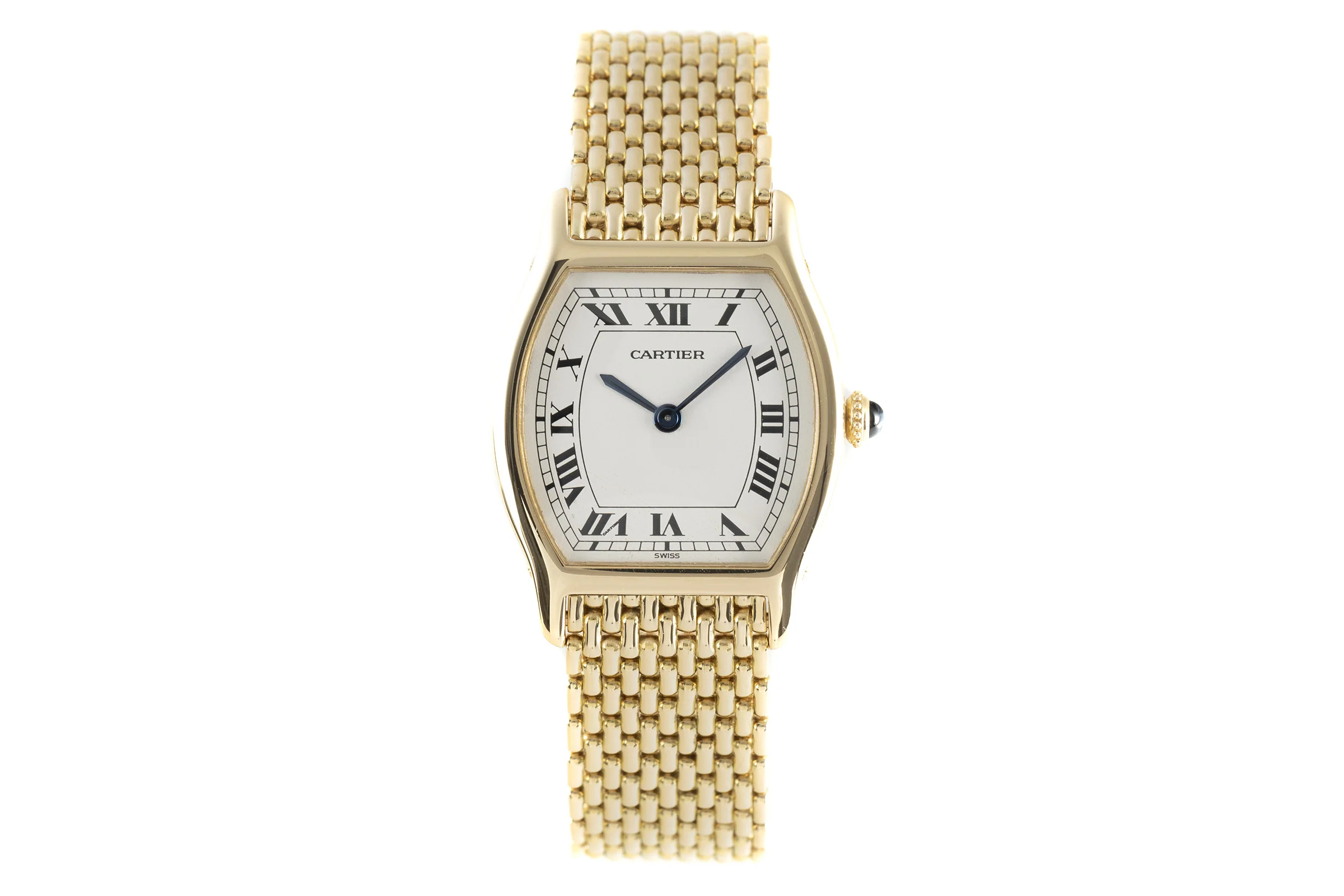 Cartier Tortue 18 ct gold manual winding women's watch 96069  [2109965] - Image 4