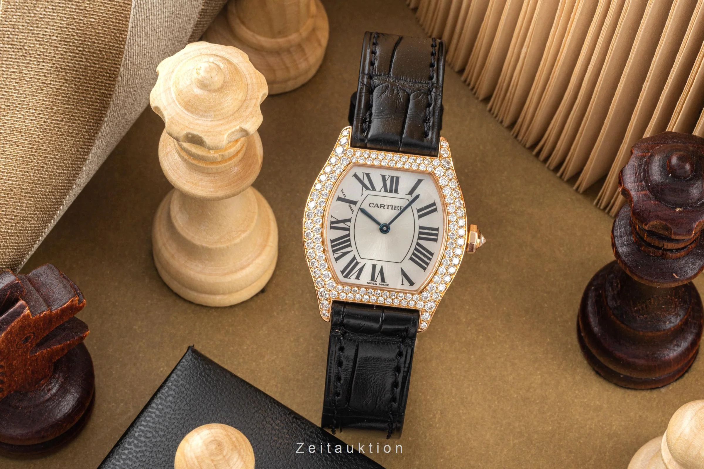 Cartier Tortue 18 ct red gold manual winding women's watch 2645 LP: 30000EUR  [2305912] - Image 3