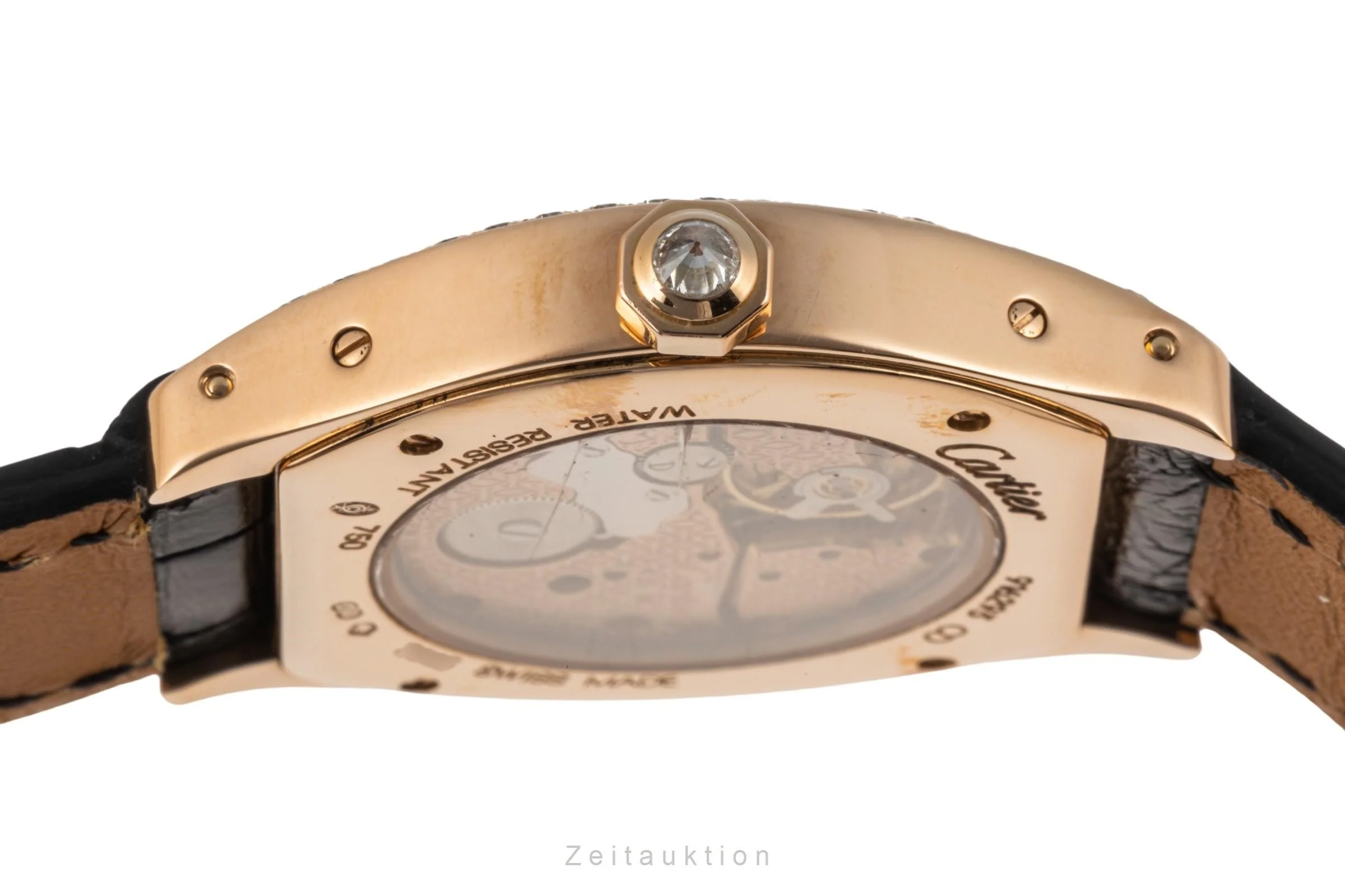 Cartier Tortue 18 ct red gold manual winding women's watch 2645 LP: 30000EUR  [2305912] - Image 9