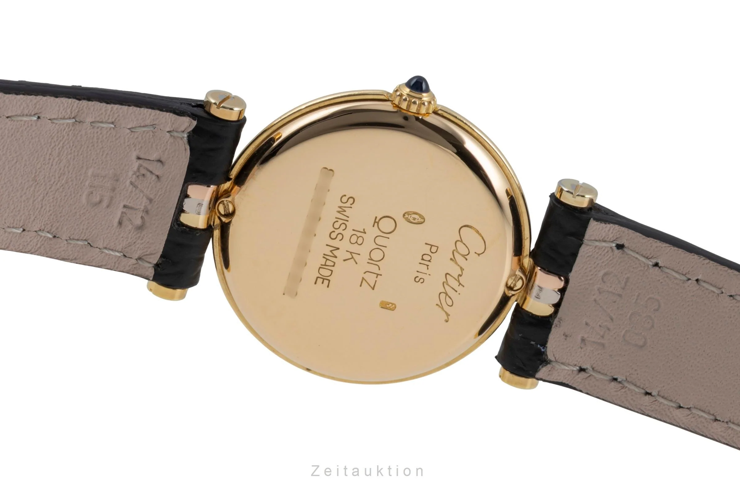 Cartier Vendome 18 ct gold quartz women's watch 81004  [2505227] - Image 12