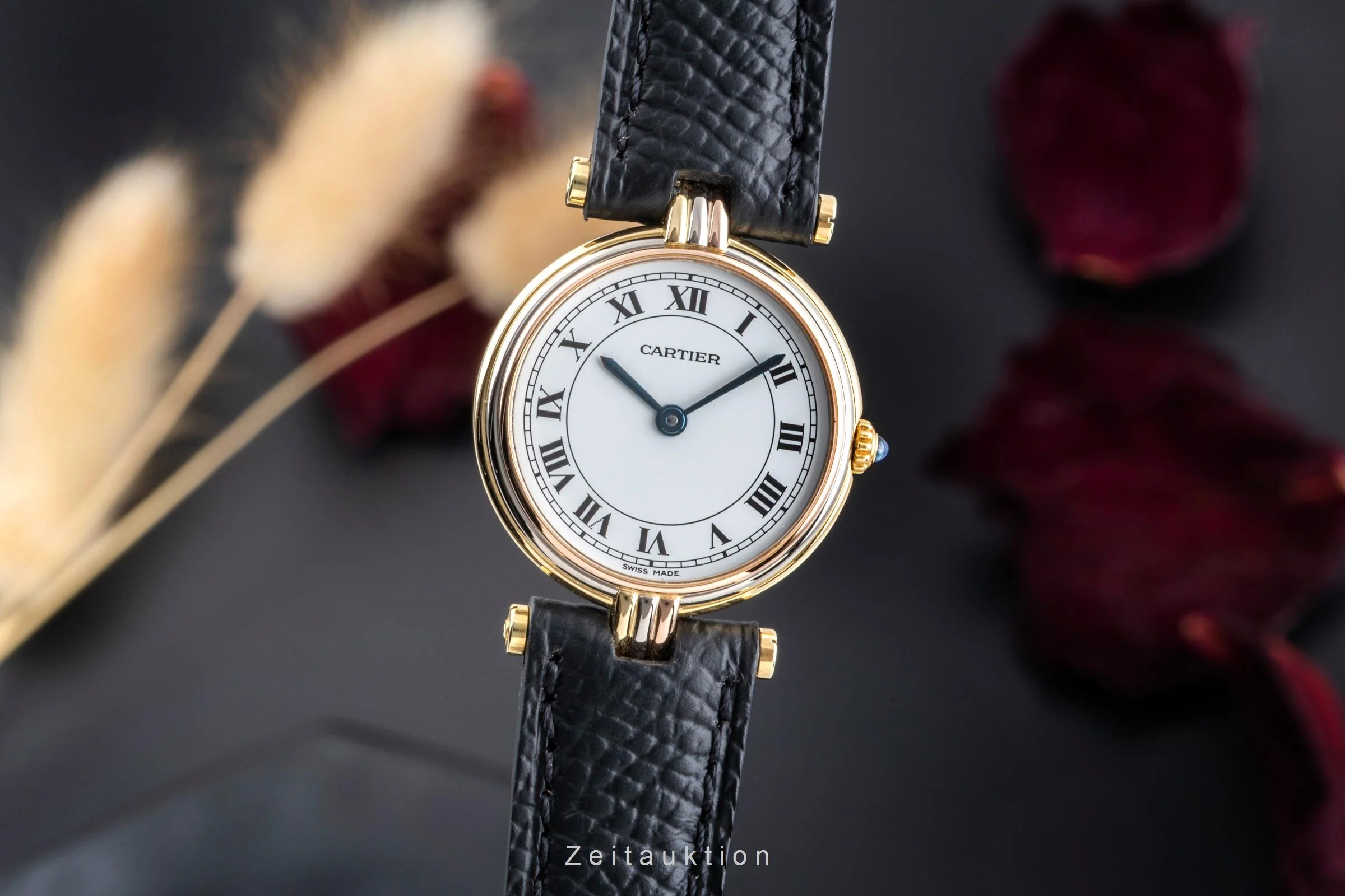 Cartier Vendome 18 ct gold quartz women's watch 81004  [2505227] - Image 2