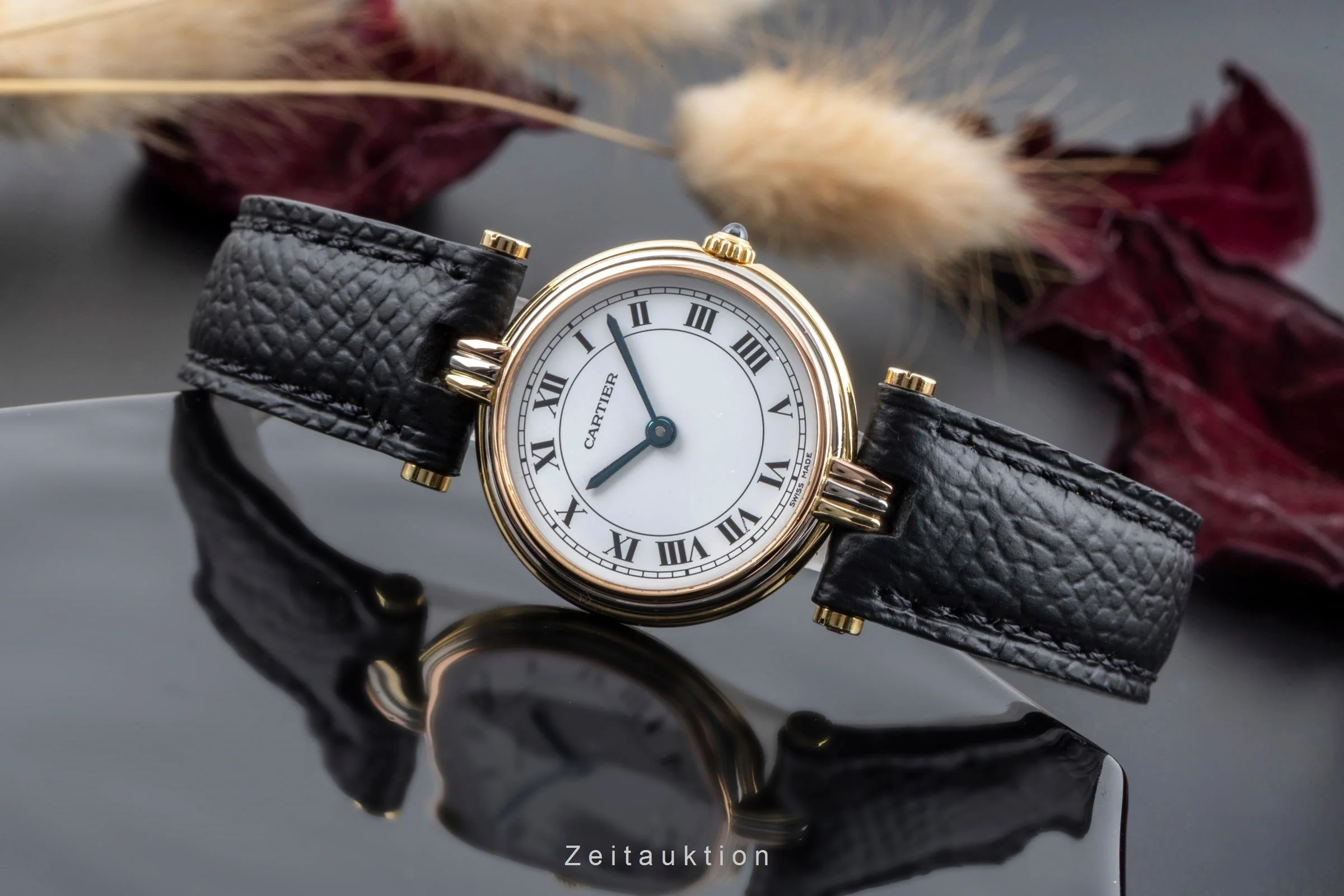 Cartier Vendome 18 ct gold quartz women's watch 81004  [2505227] - Image 3