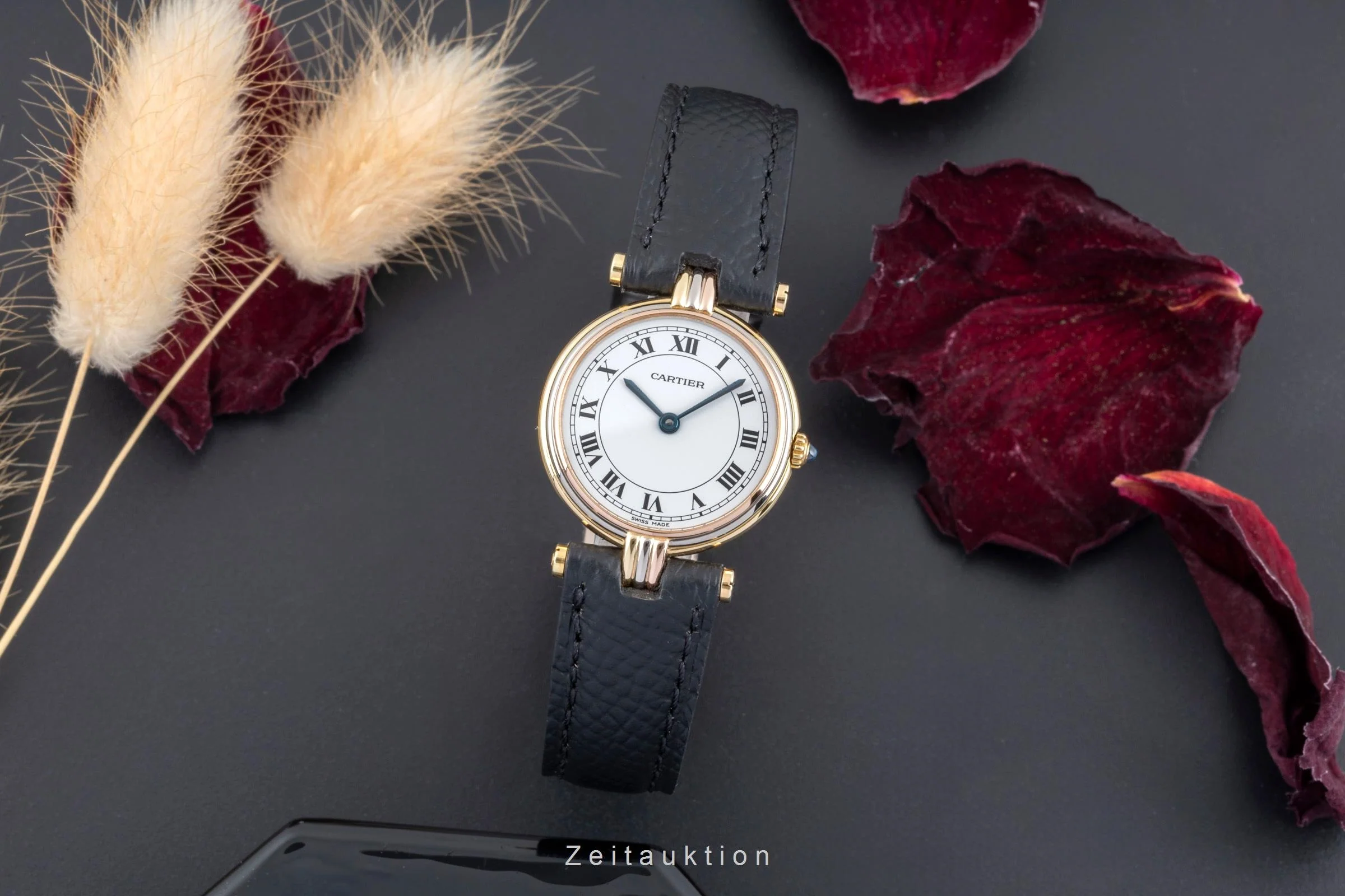 Cartier Vendome 18 ct gold quartz women's watch 81004  [2505227] - Image 4