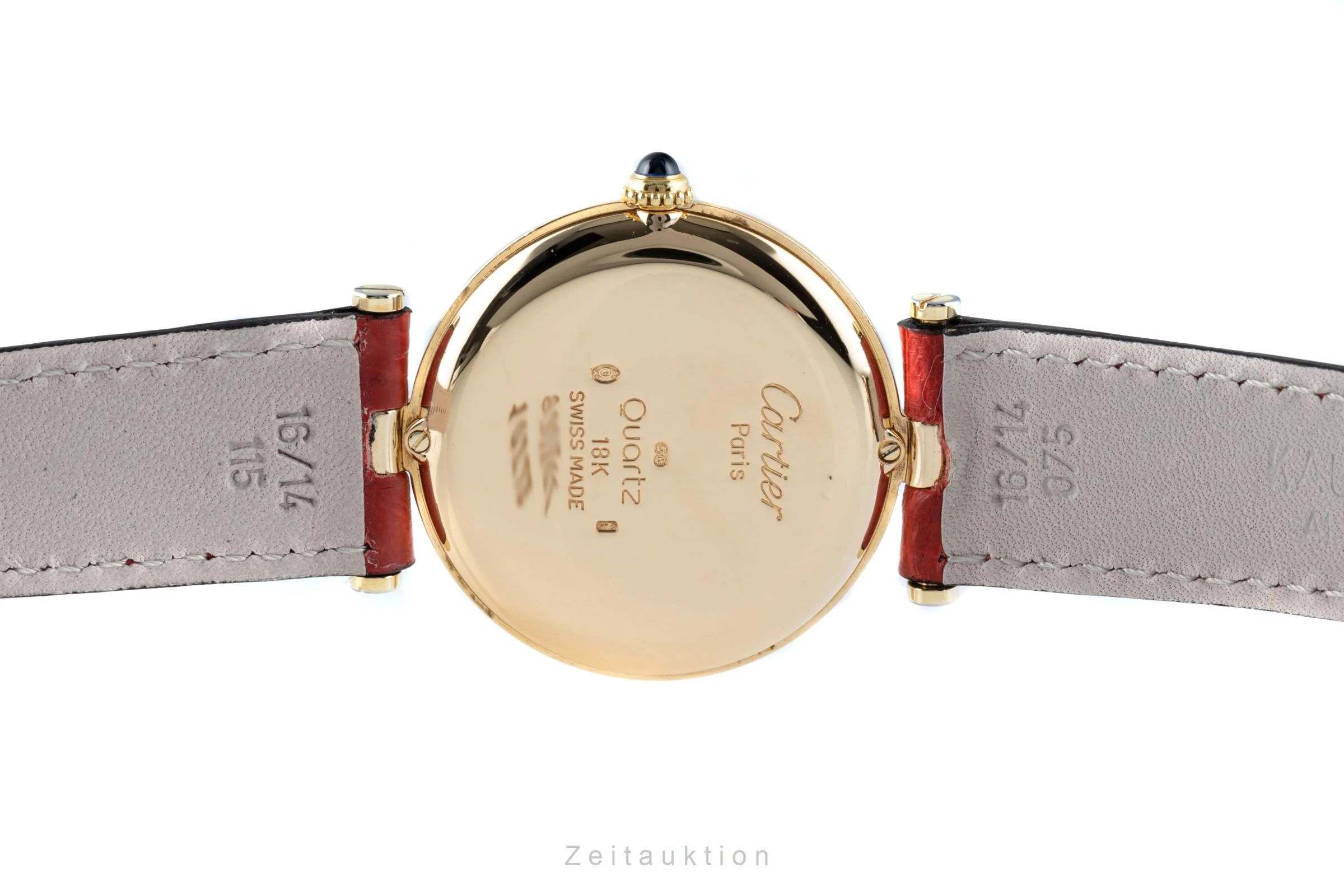 Cartier Vendome 18 ct gold quartz women's watch 881001 LP: 10500EUR  [2205044] - Image 11