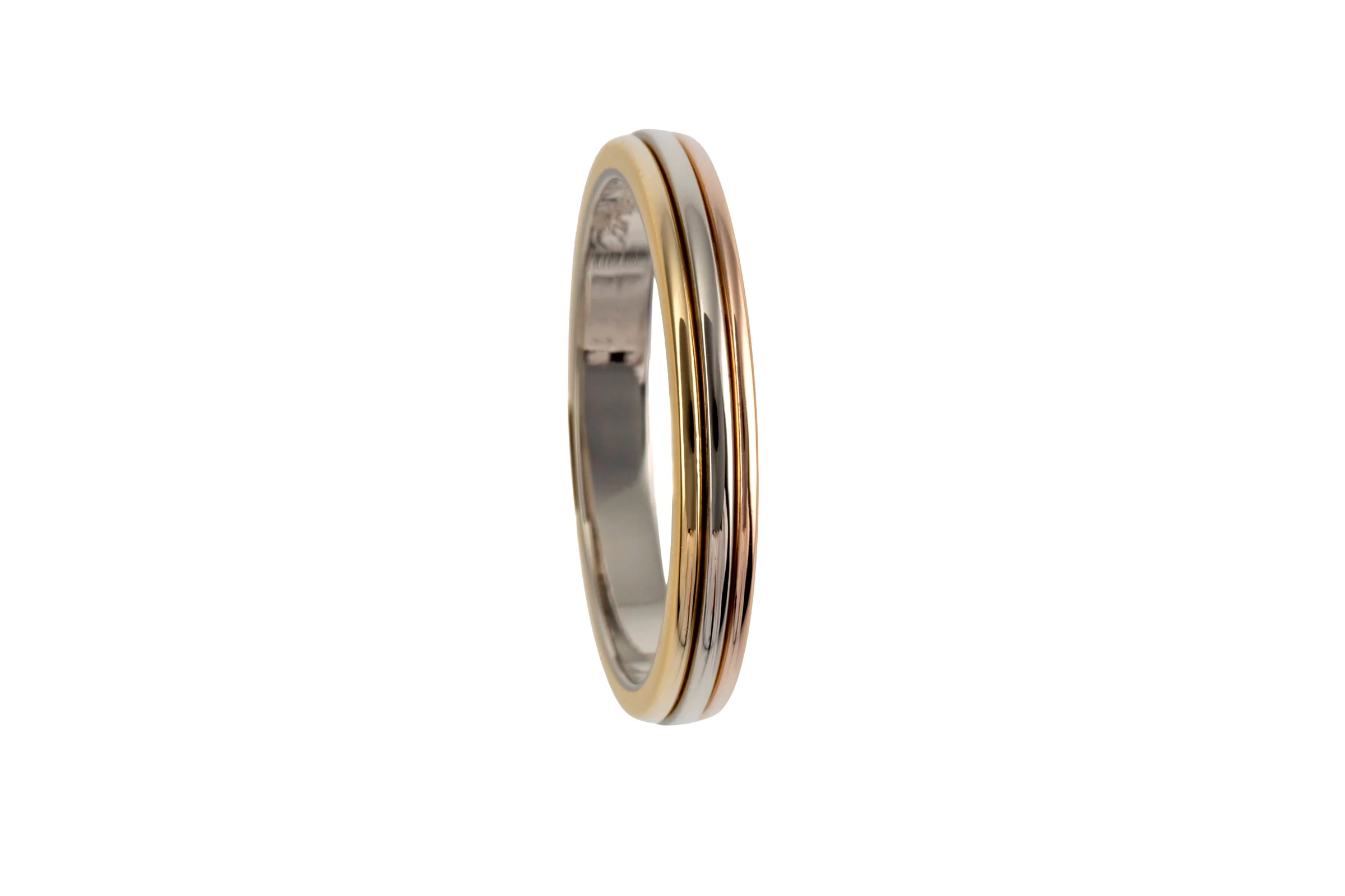 Cartier Vendome Louis Cartier Trinity 18 karat (0.750 fineness) gold Size 54 B&P RP: 1640,- €[KL25997] - Image 6