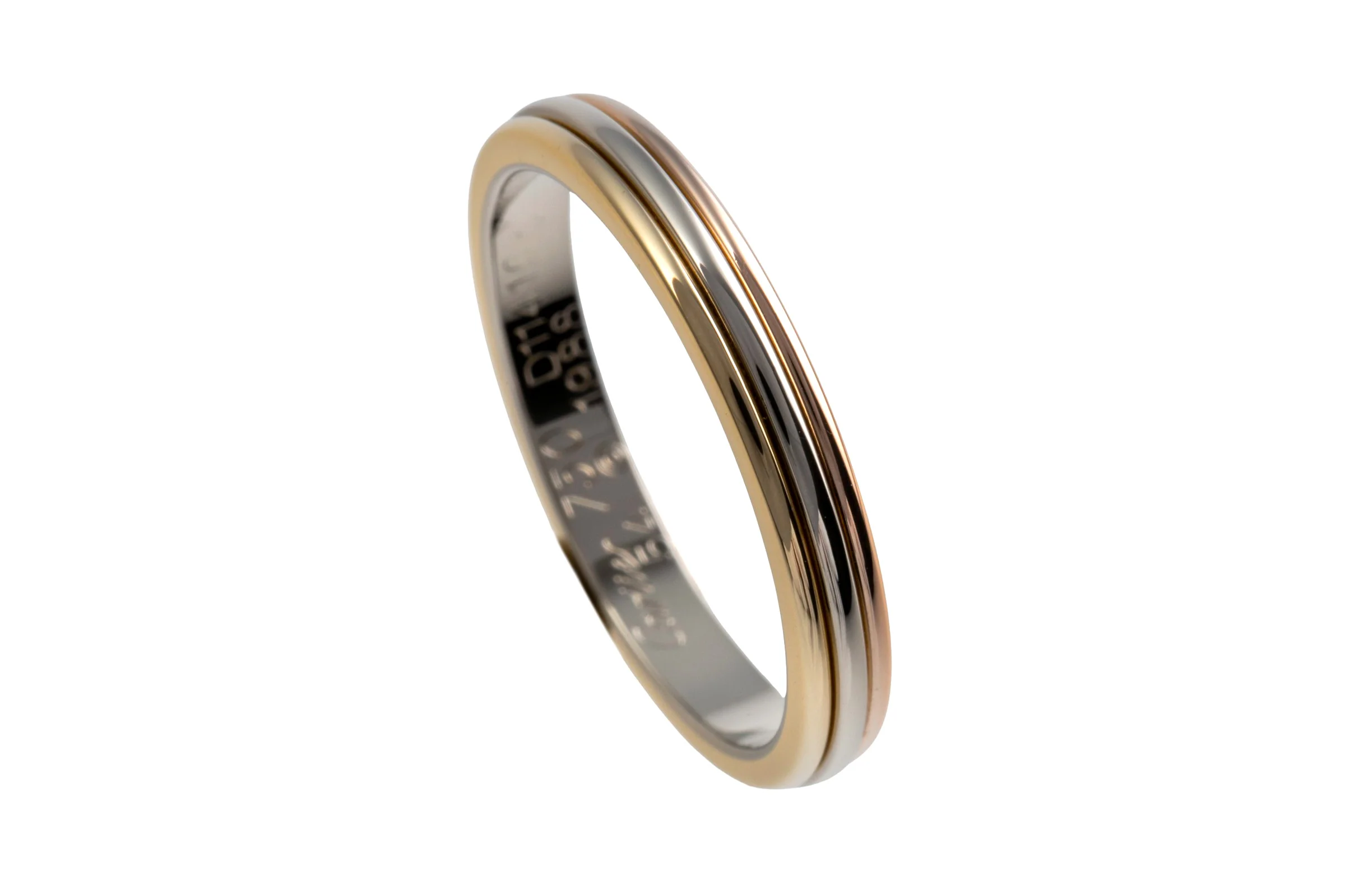 Cartier Vendome Louis Cartier Trinity 18 karat (0.750 fineness) gold Size 54 B&P RP: 1640,- €[KL25997] - Image 7