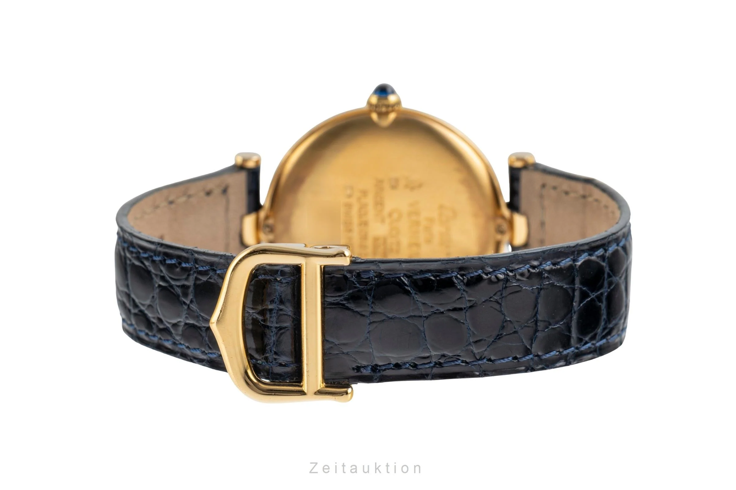 Cartier Vendome silver-gilt quartz unisex 590003  [2503711] - Image 13