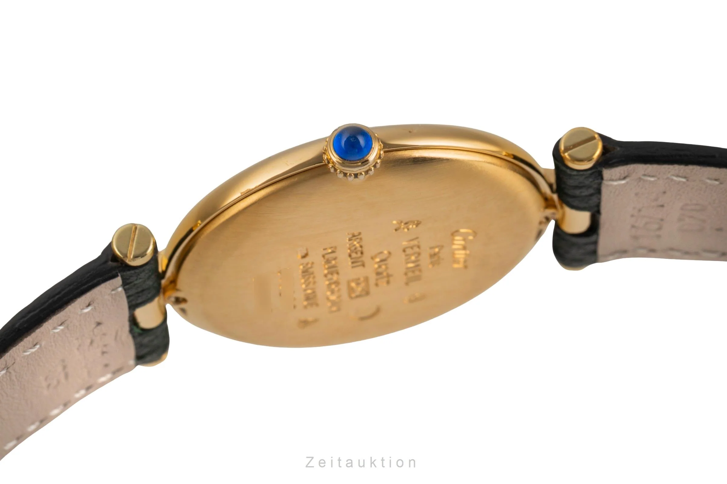 Cartier Vendome silver-gilt quartz unisex 590003  [2503858] - Image 13