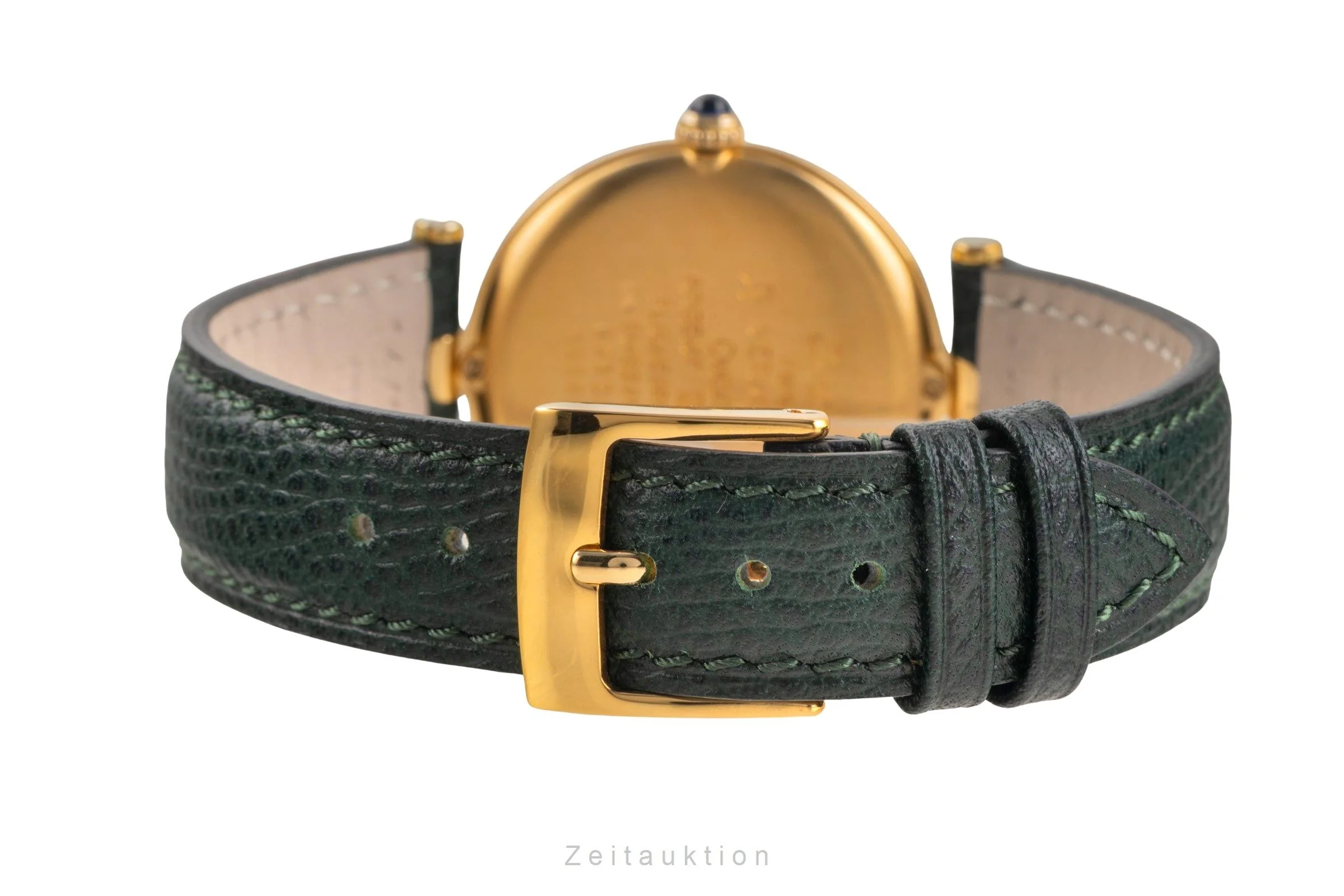 Cartier Vendome silver-gilt quartz unisex 590003  [2503858] - Image 14