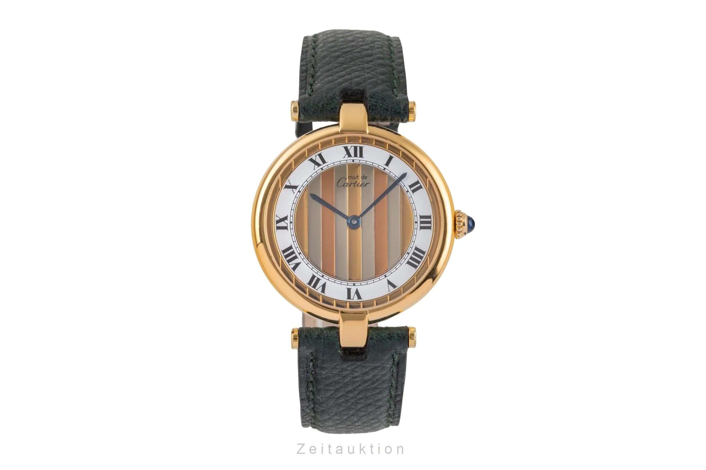 Cartier Vendome silver-gilt quartz unisex 590003  [2503858] - Image 5