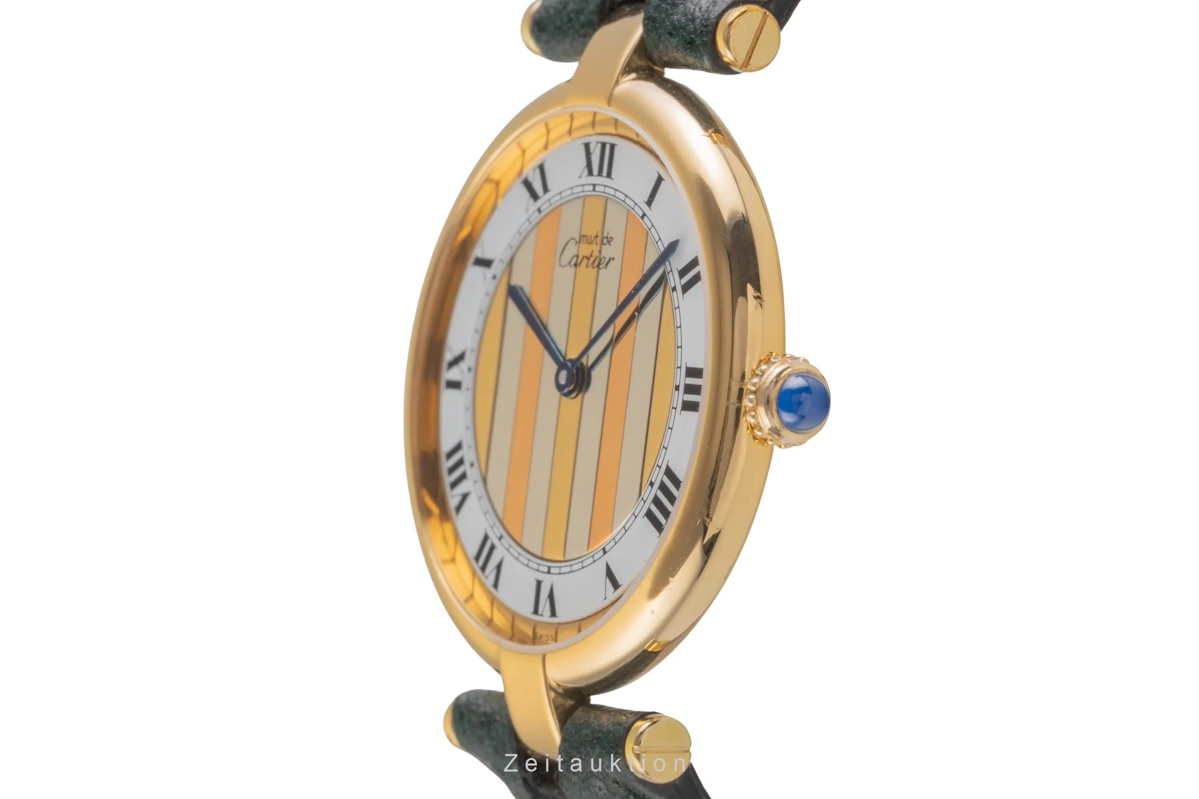 Cartier Vendome silver-gilt quartz unisex 590003  [2503858] - Image 7