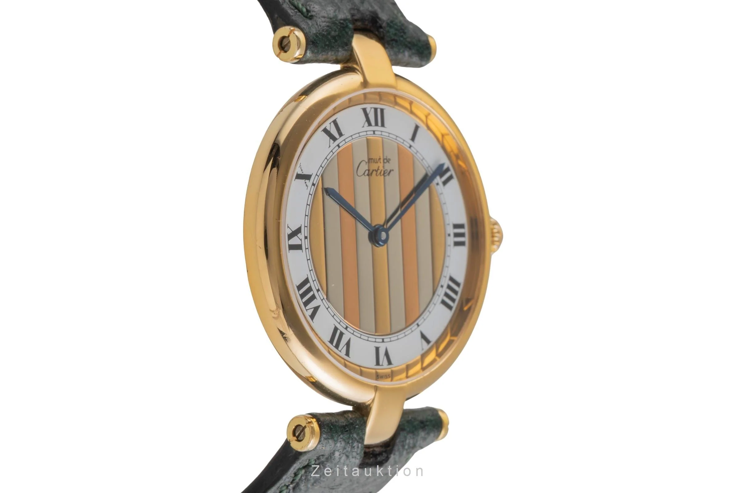 Cartier Vendome silver-gilt quartz unisex 590003  [2503858] - Image 8