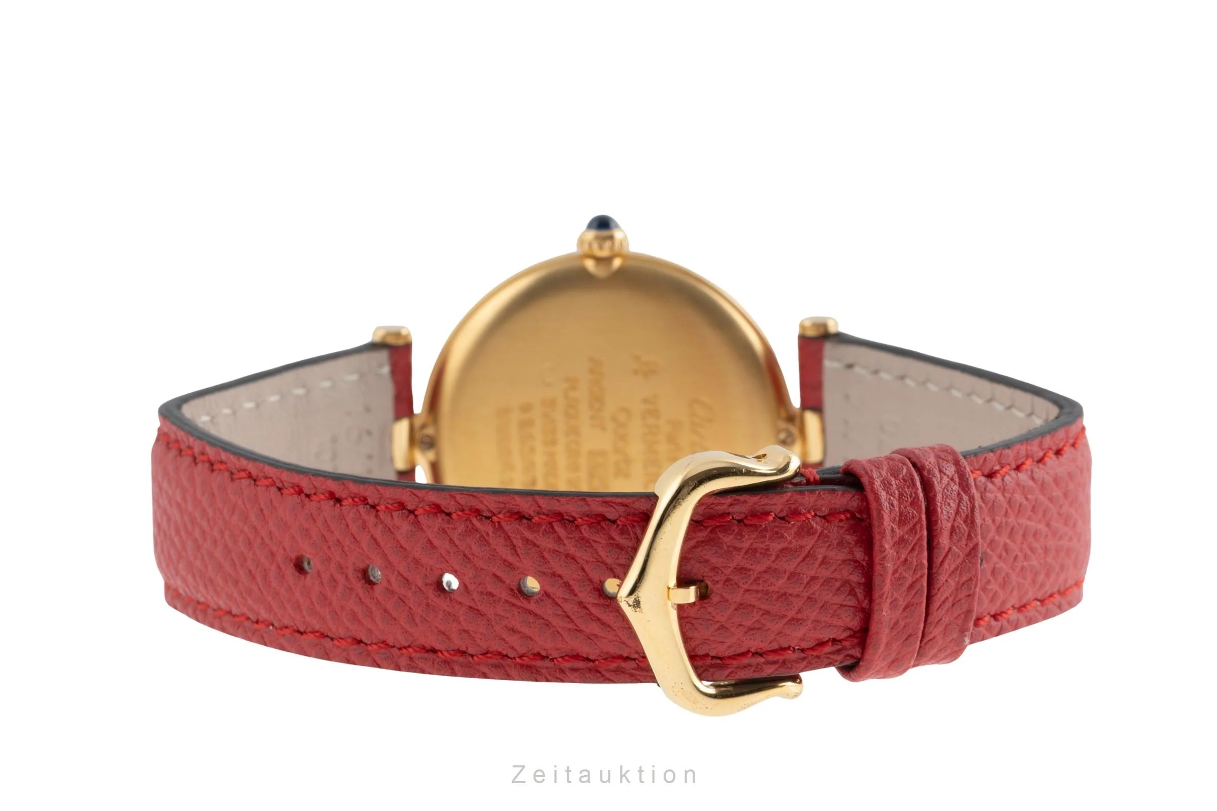 Cartier Vendome silver-gilt quartz unisex 590003  [2504163] - Image 13