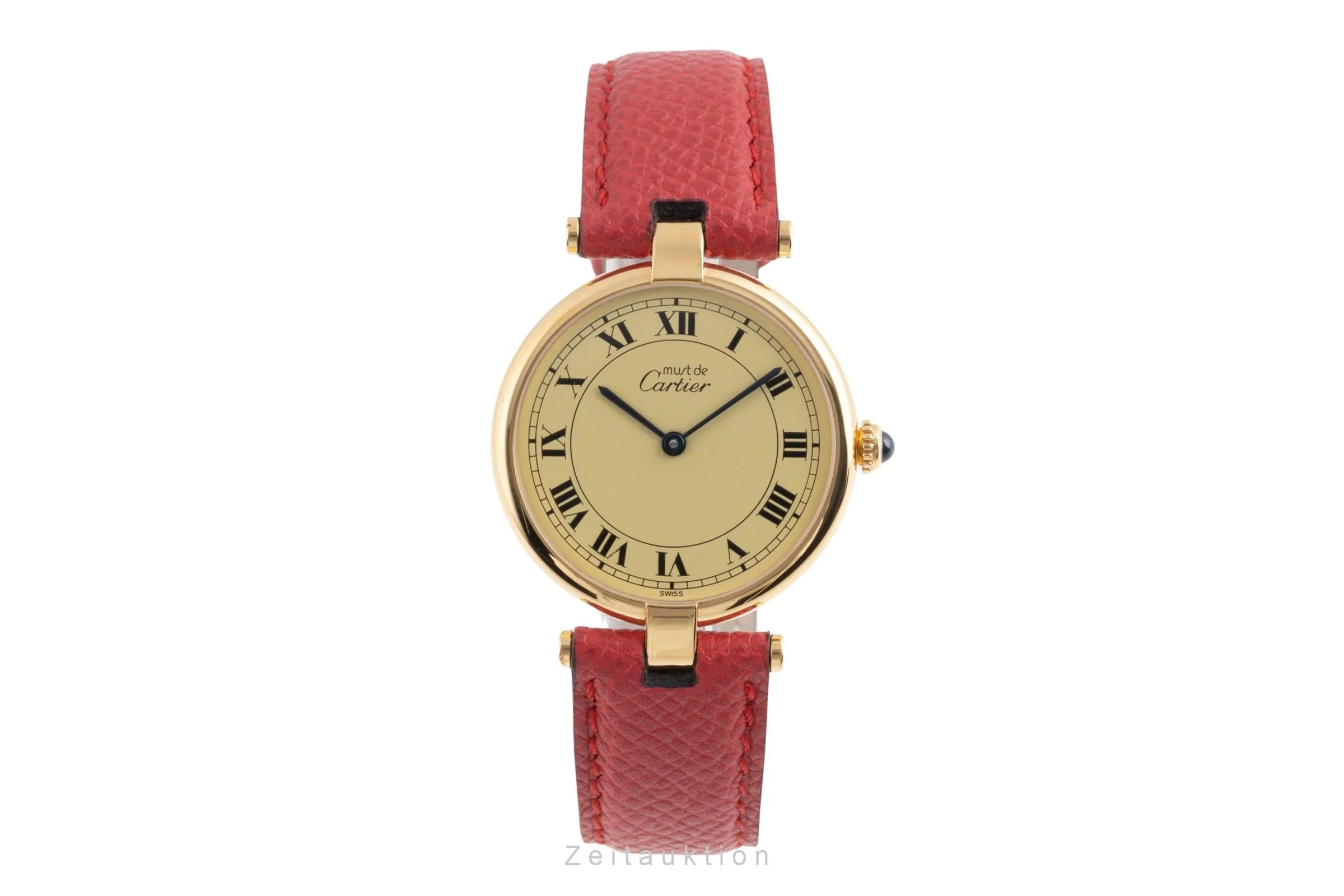 Cartier Vendome silver-gilt quartz unisex 590003  [2504163] - Image 5