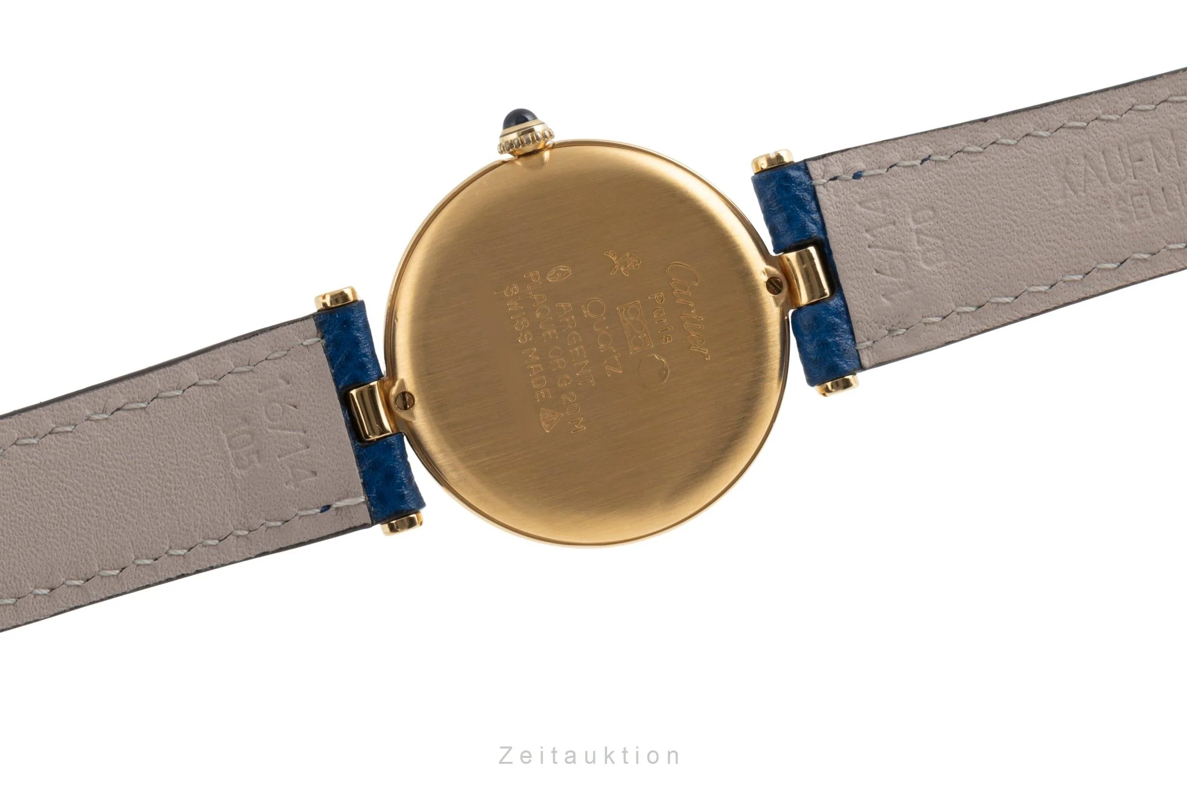 Cartier Vendome silver-gilt quartz unisex 83978213  [2503748] - Image 11