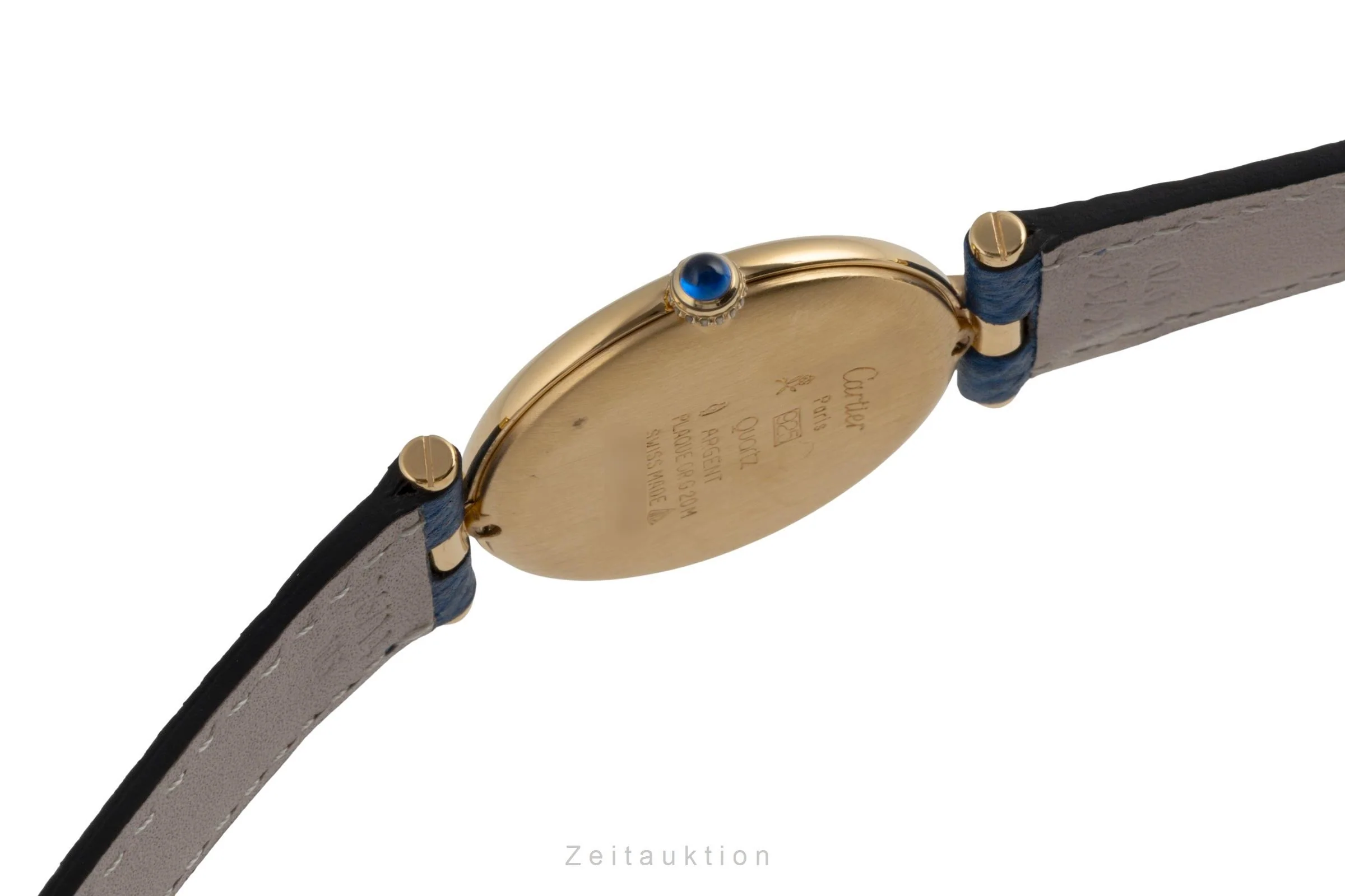 Cartier Vendome silver-gilt quartz unisex 83978213  [2503748] - Image 12