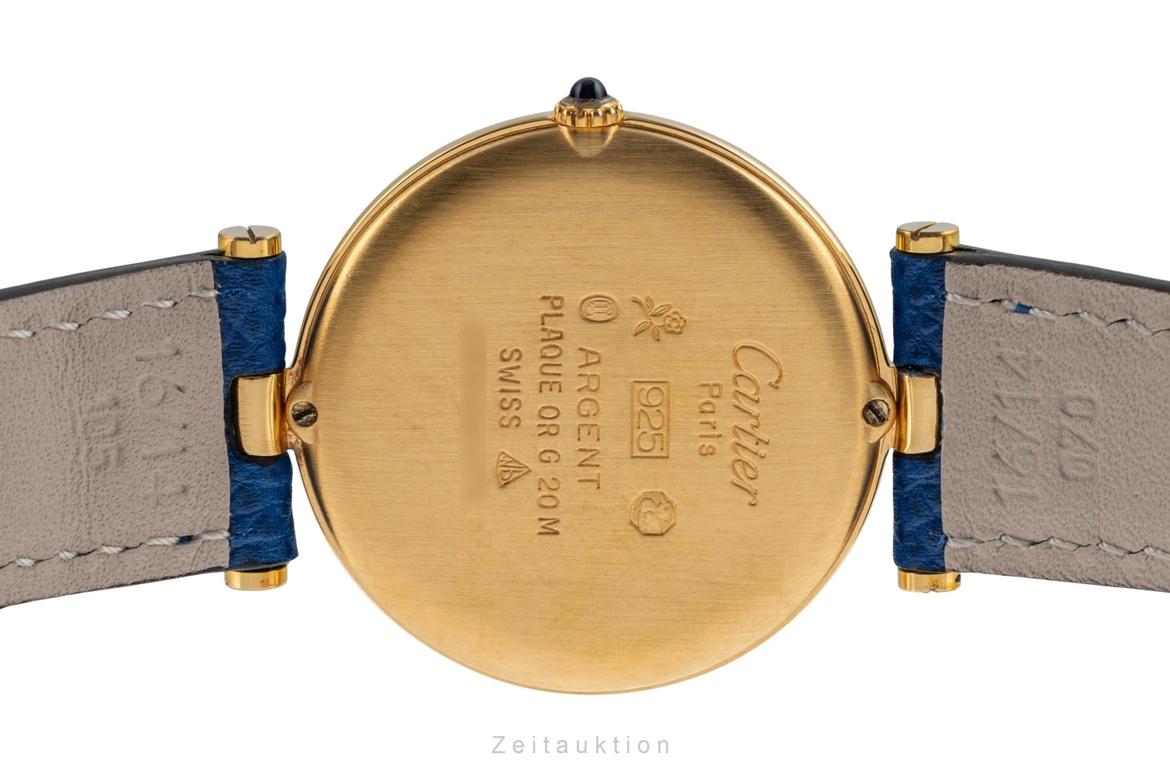Cartier Vendome silver-gilt quartz unisex 83978213  [2503955] - Image 11