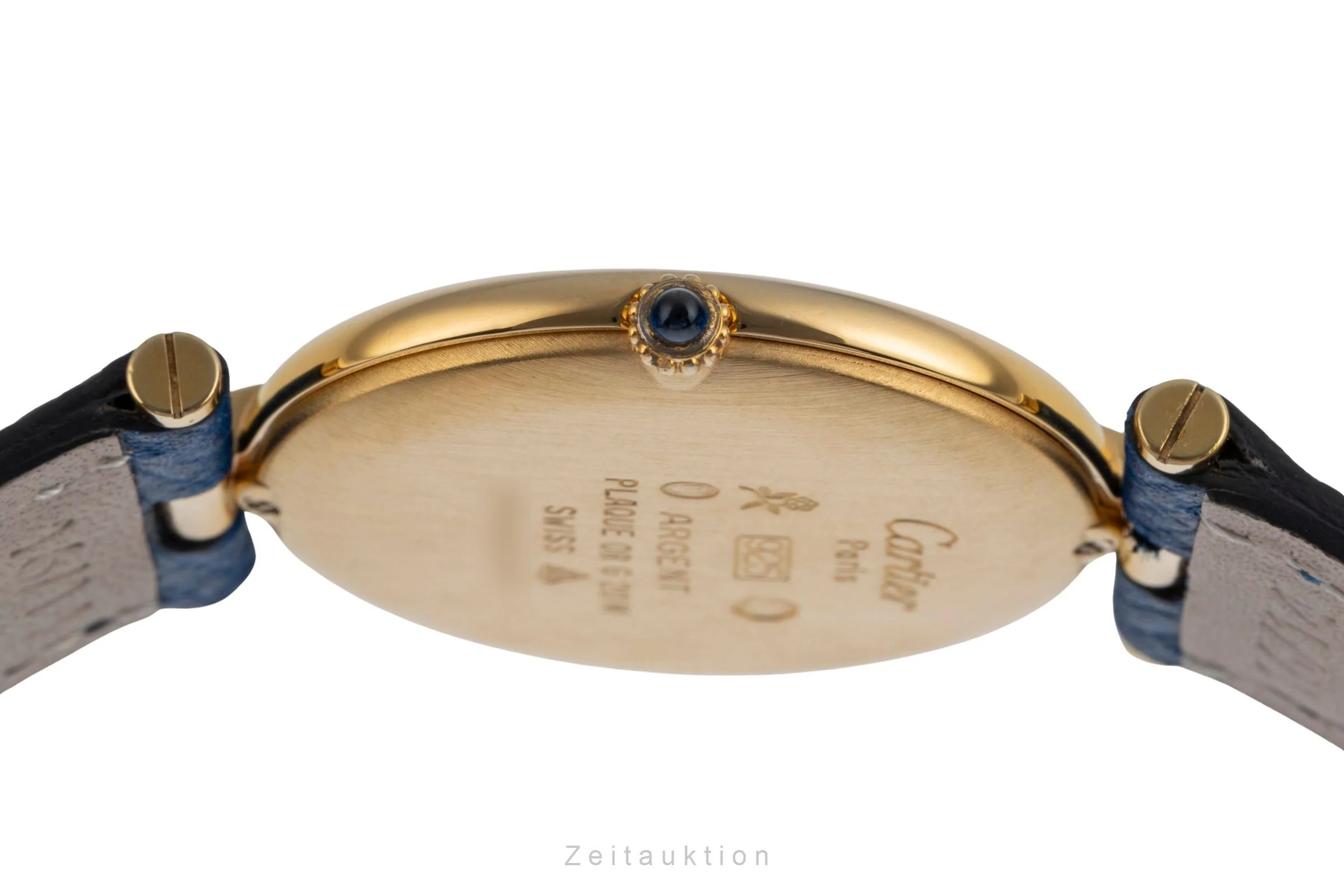 Cartier Vendome silver-gilt quartz unisex 83978213  [2503955] - Image 12