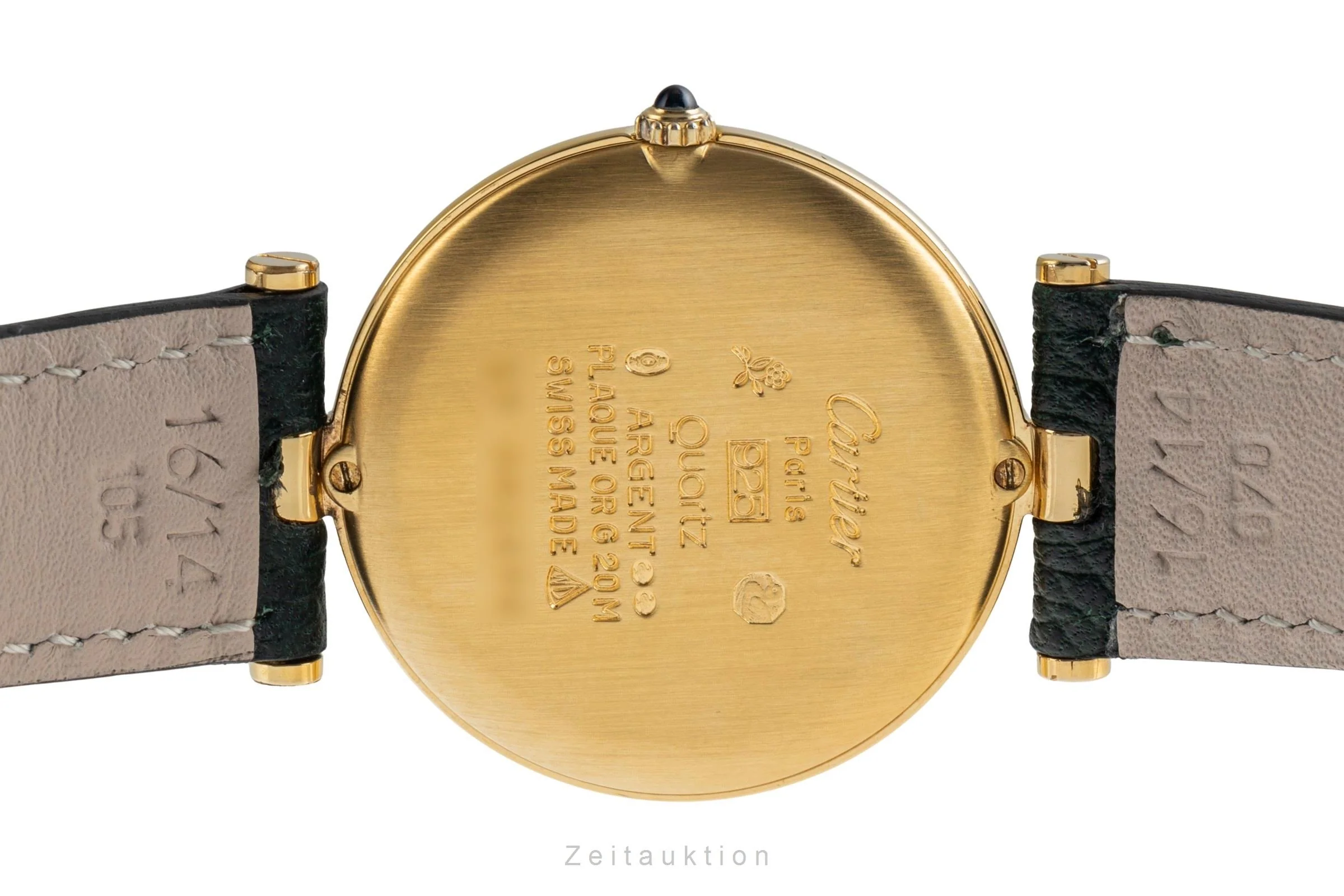 Cartier Vendome silver-gilt quartz unisex 83978213  [2504607] - Image 11