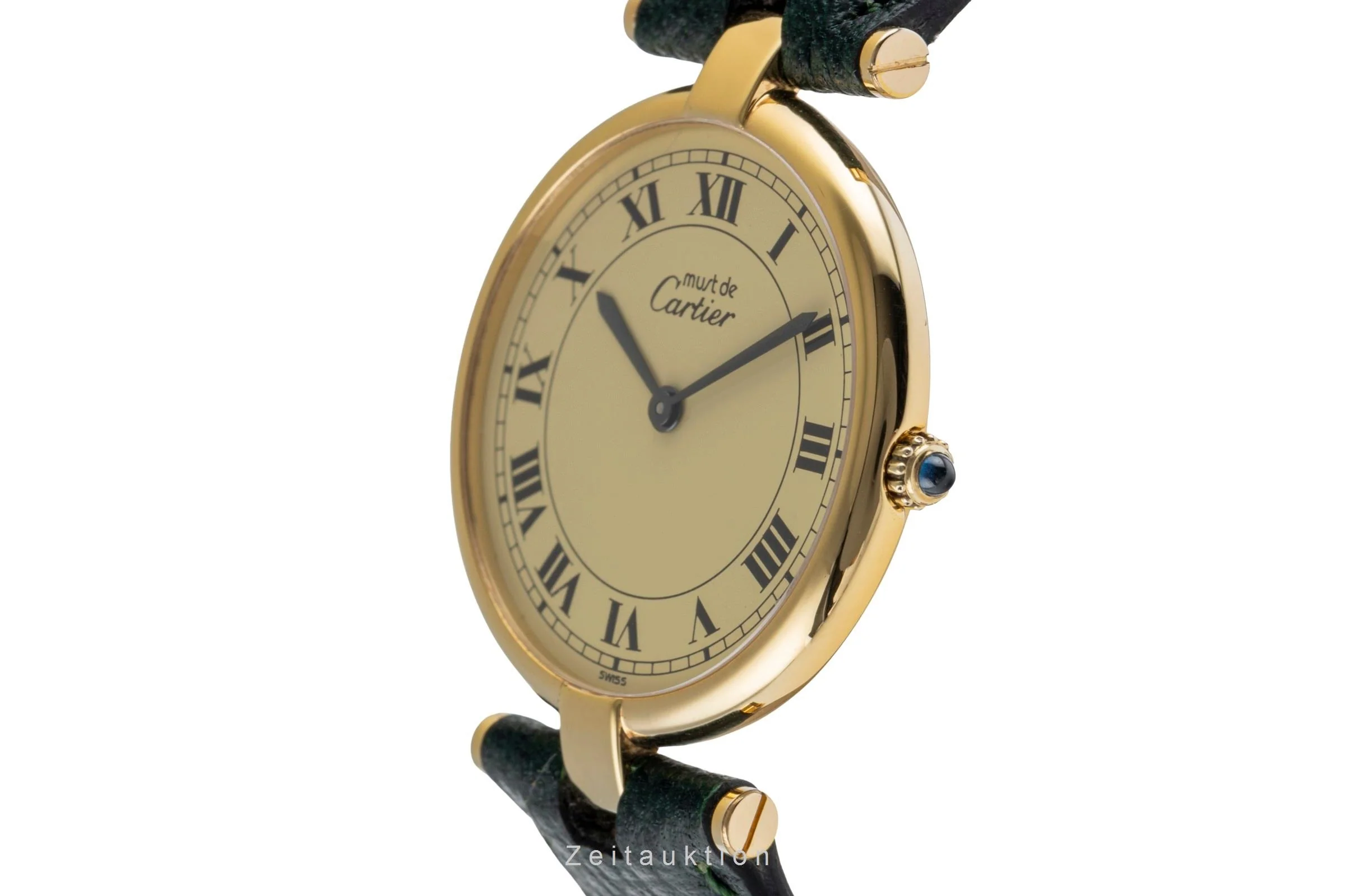 Cartier Vendome silver-gilt quartz unisex 83978213  [2504607] - Image 7