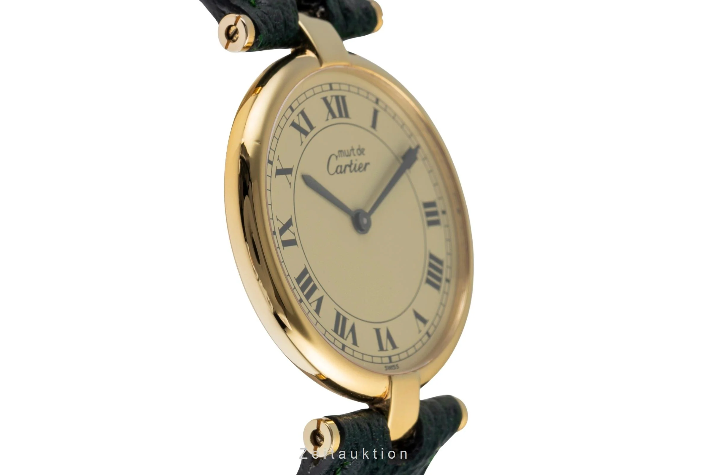 Cartier Vendome silver-gilt quartz unisex 83978213  [2504607] - Image 8