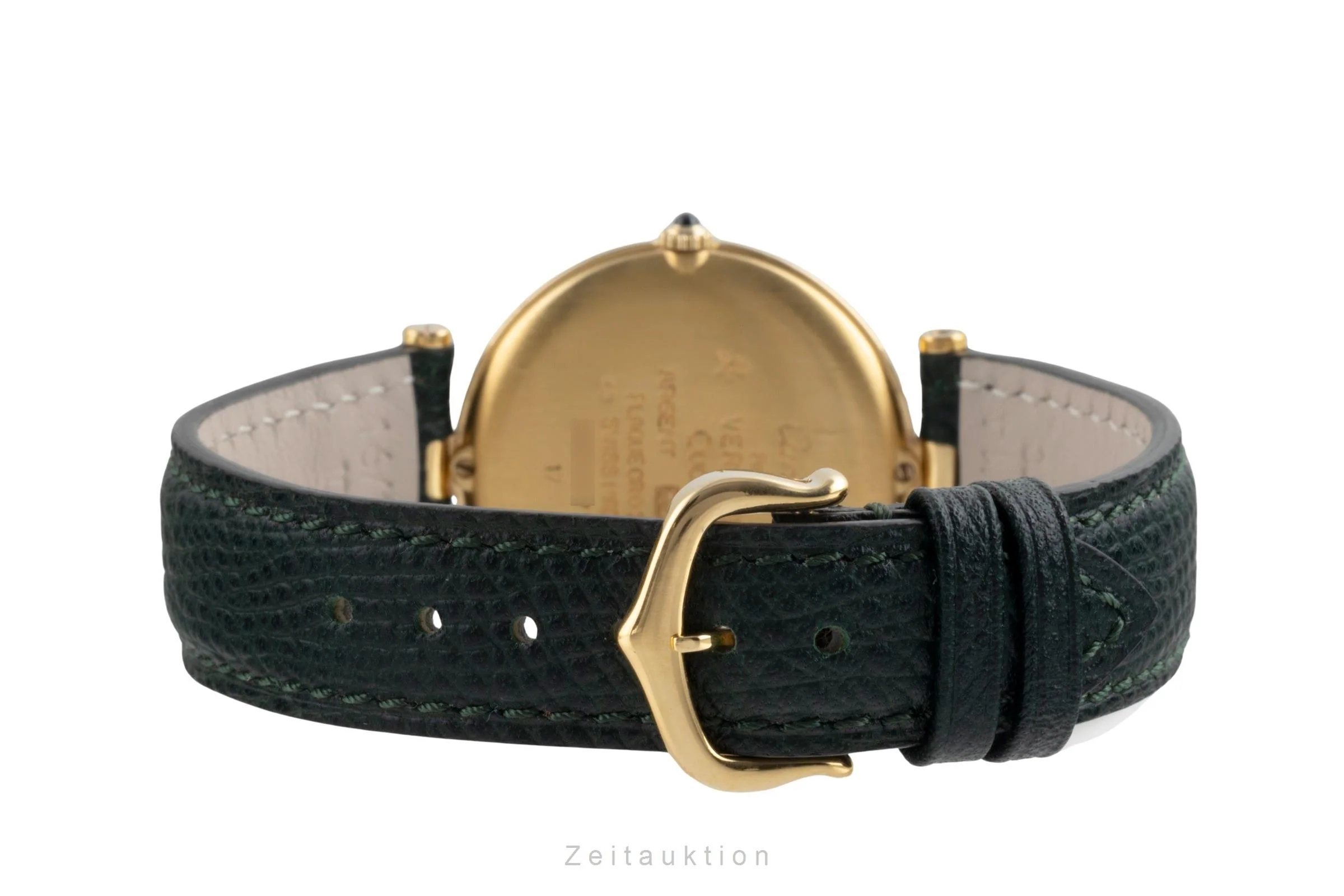 Cartier Vendome silver-gilt quartz unisex Vintage  [2504012] - Image 13