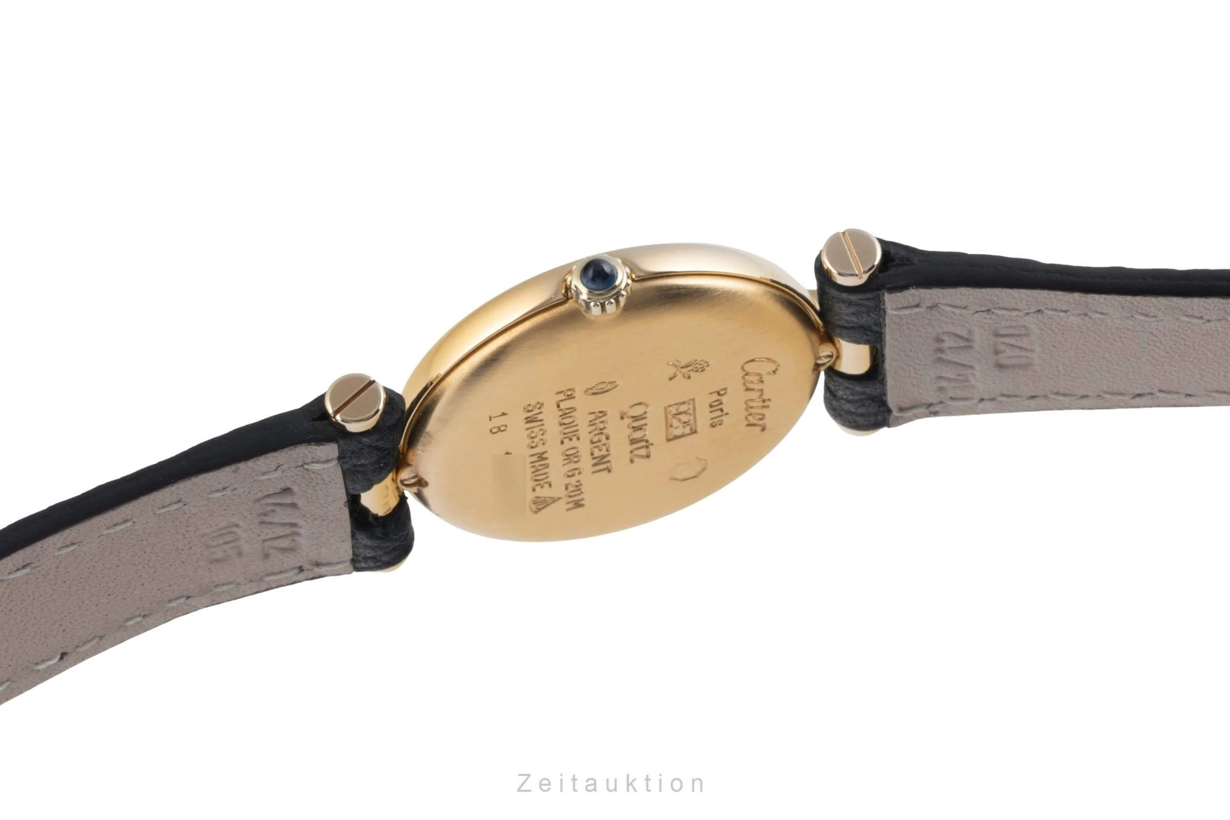 Cartier Vendome silver-gilt quartz women's watch  [2501263] - Image 12