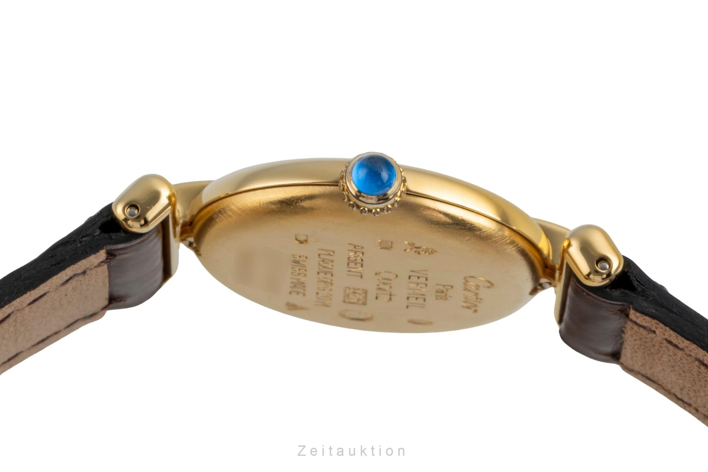 Cartier Vendome silver-gilt quartz women's watch 590002  [2505991] - Image 13