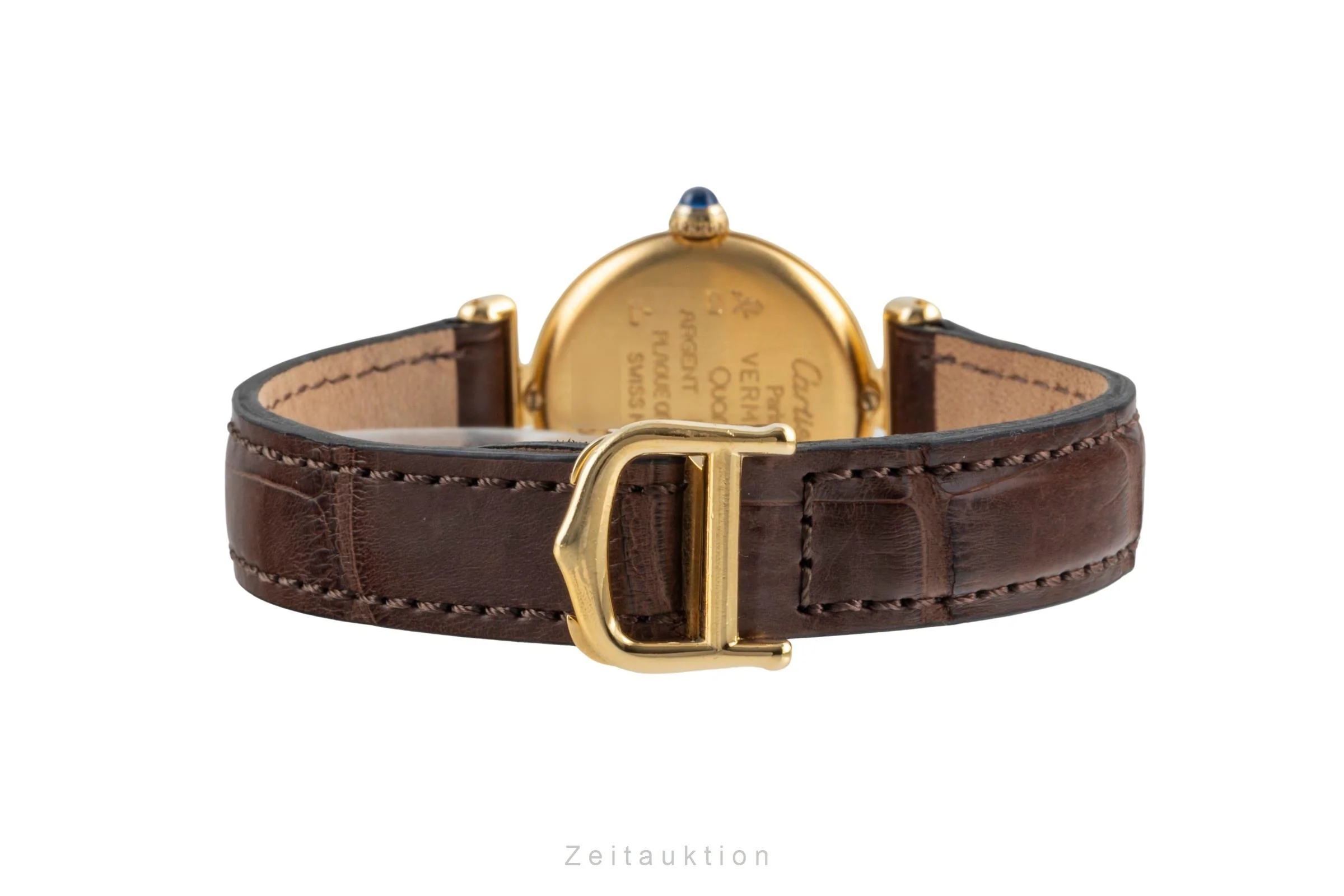 Cartier Vendome silver-gilt quartz women's watch 590002  [2505991] - Image 14