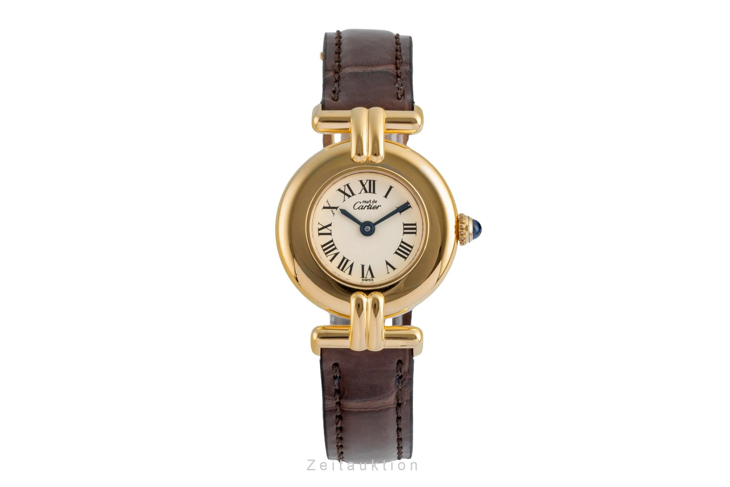 Cartier Vendome silver-gilt quartz women's watch 590002  [2505991] - Image 5