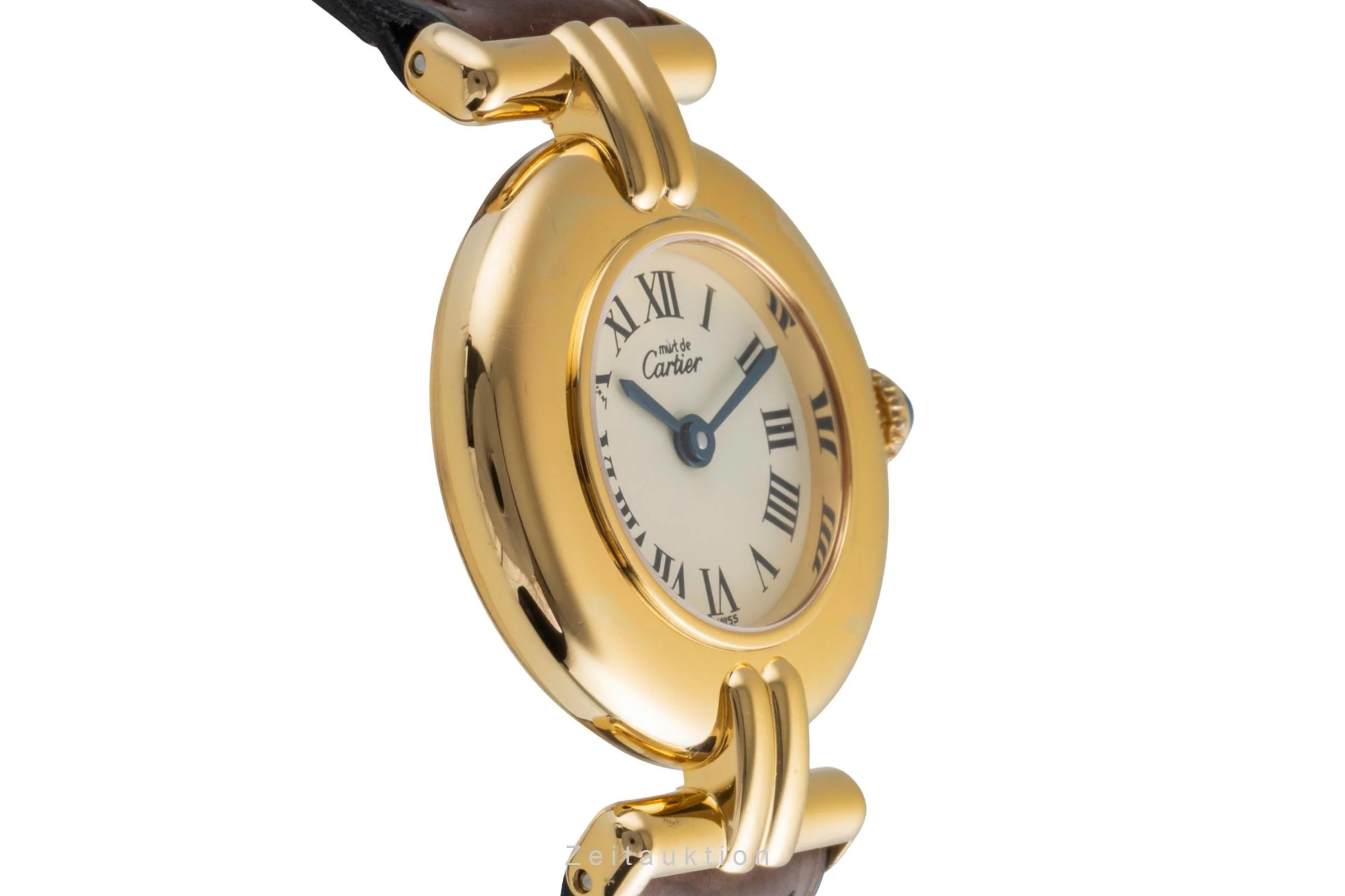 Cartier Vendome silver-gilt quartz women's watch 590002  [2505991] - Image 8